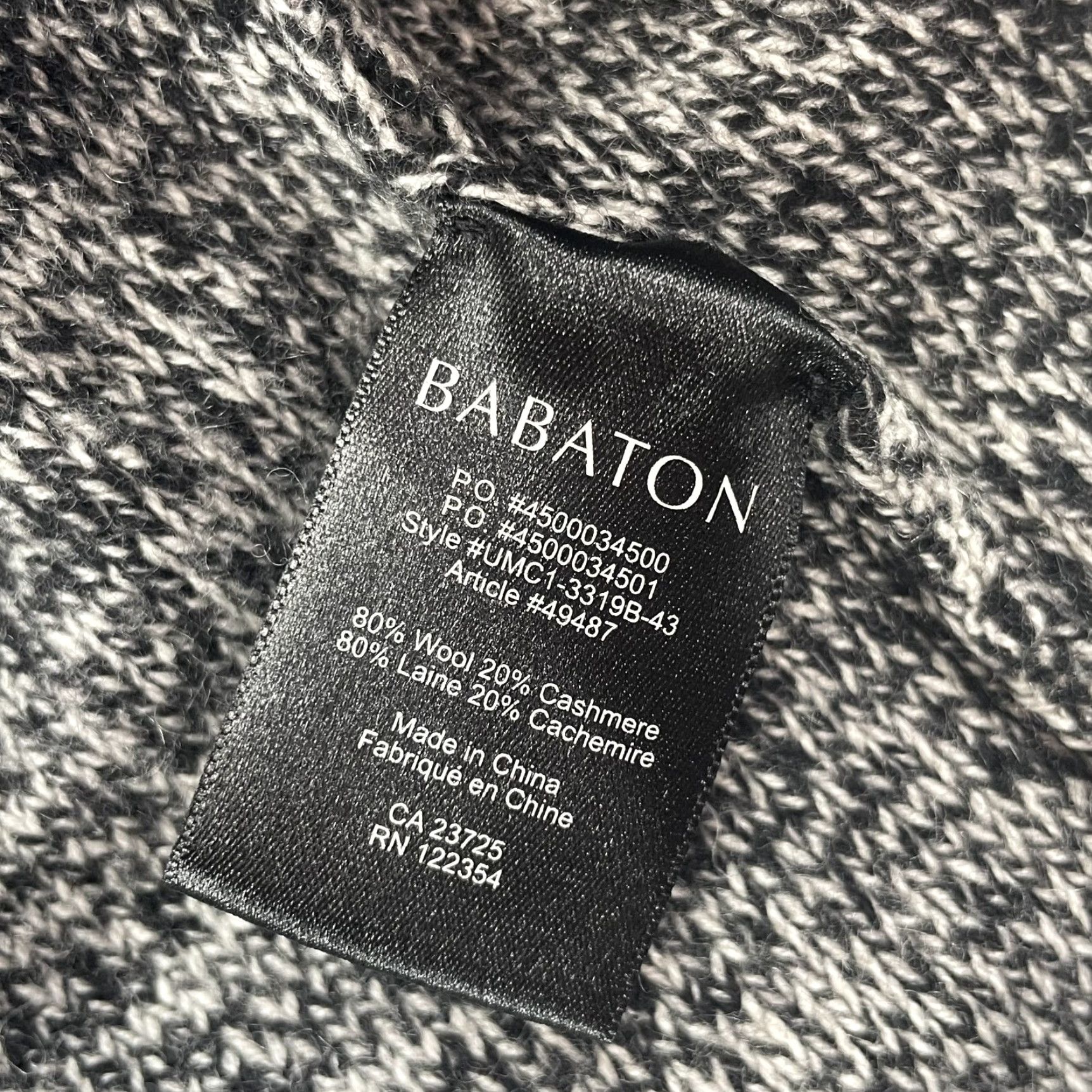 Vintage Aritzia Babaton Wool Cashmere Cardigan Womens Large Corpcore Classic Travel Chic Size L / US 10 / IT 46 - 3 Thumbnail