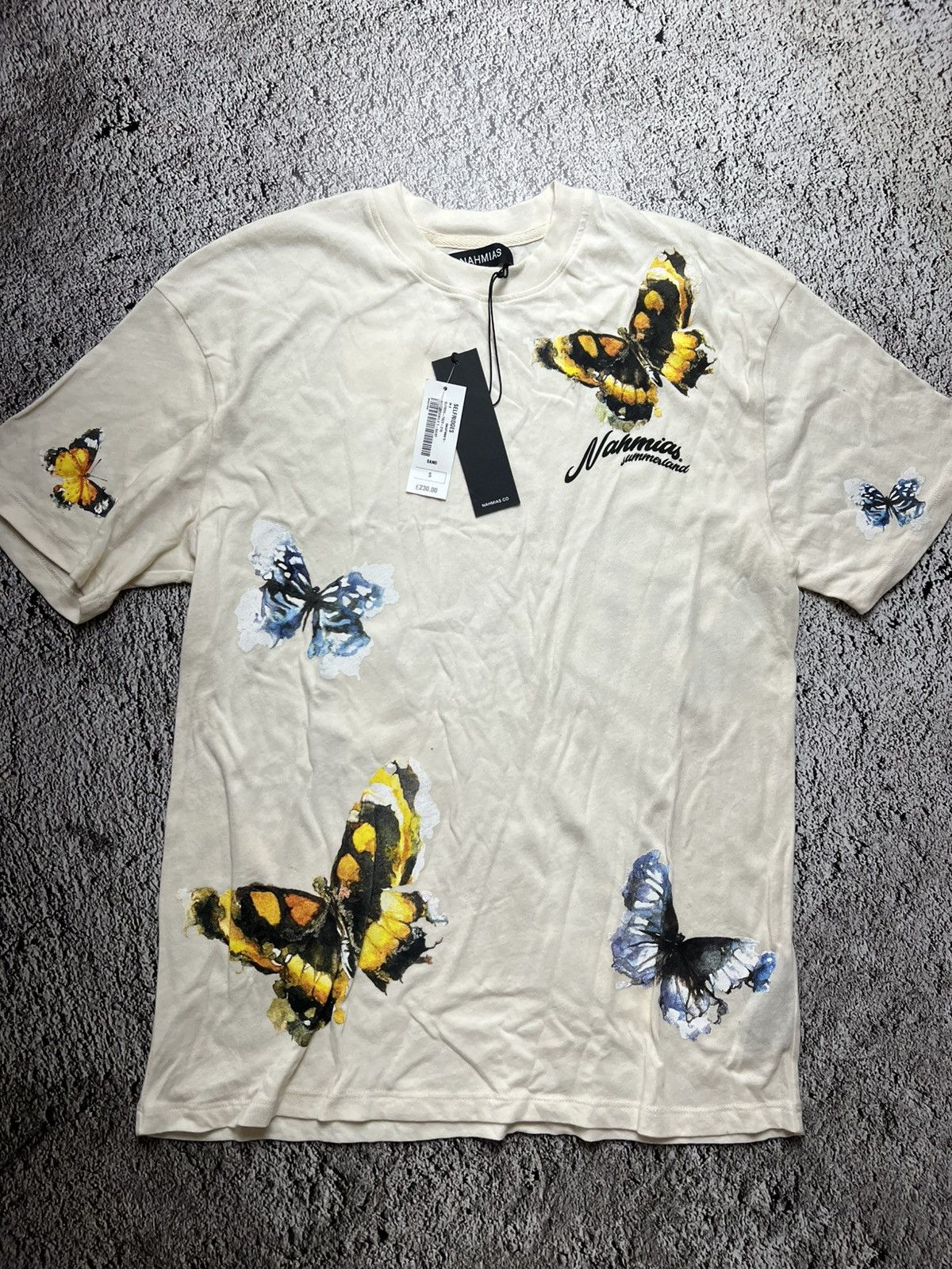 Nahmias RRP £230‼️NEW WITH TAGS Nahmias summerland butterfly t shirt Size US S / EU 44-46 / 1 - 1 Thumbnail