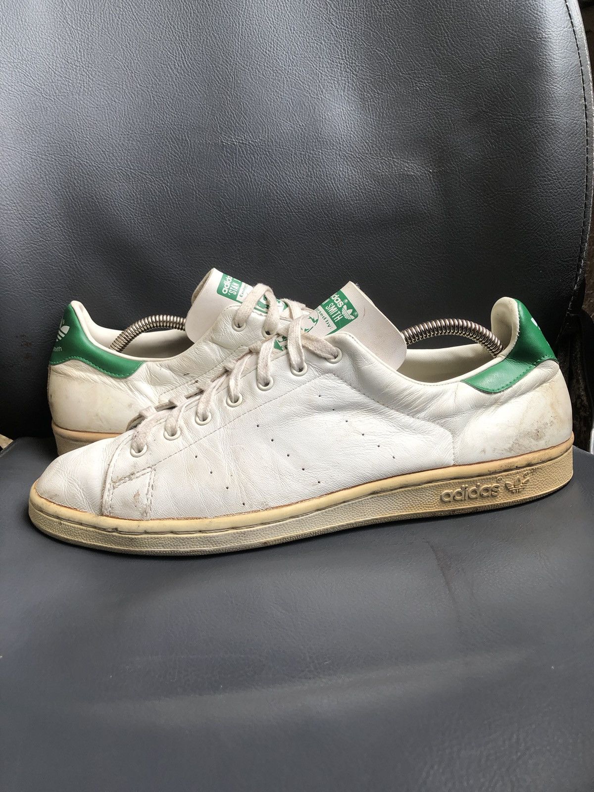 Adidas VTG 90’s ADIDAS Stan Smith White Men’s Sneakers Sz US 12.5 Size US 12.5 / EU 45-46 - 8 Thumbnail
