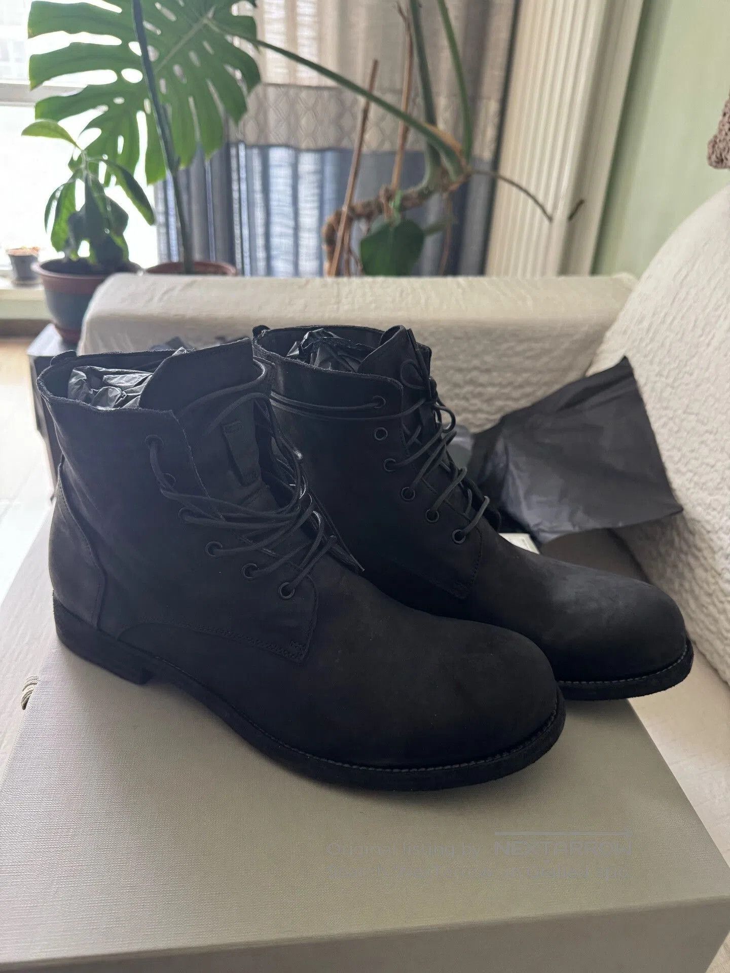 Officine Creative Officine Creative Black Leather Boots. Size US 10 / EU 43 - 6 Thumbnail