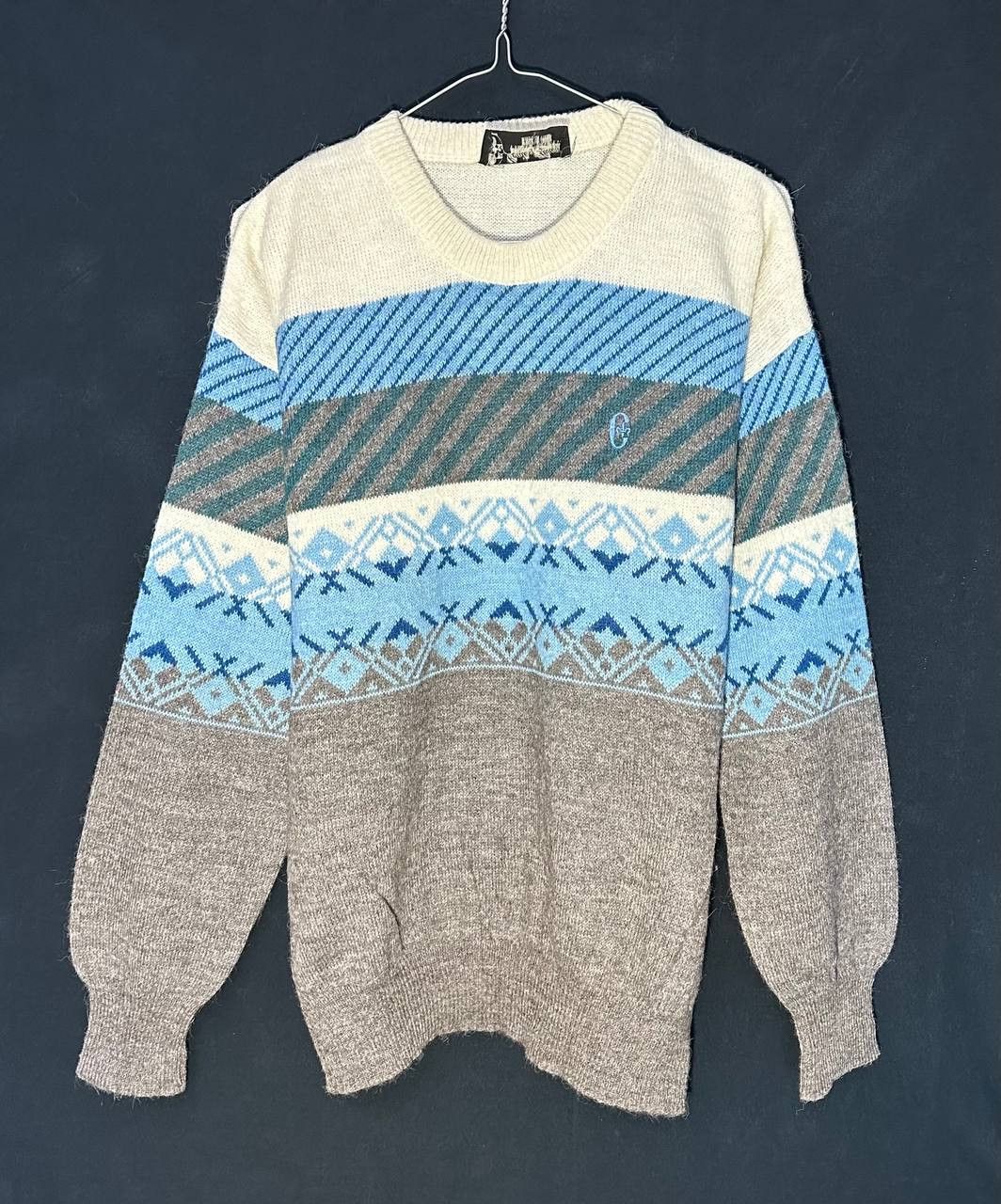 Conte of Florence × Vintage Vintage Conte Of Florence Alpaca Sweater made in italy Size US L / EU 52-54 / 3 - 1 Thumbnail