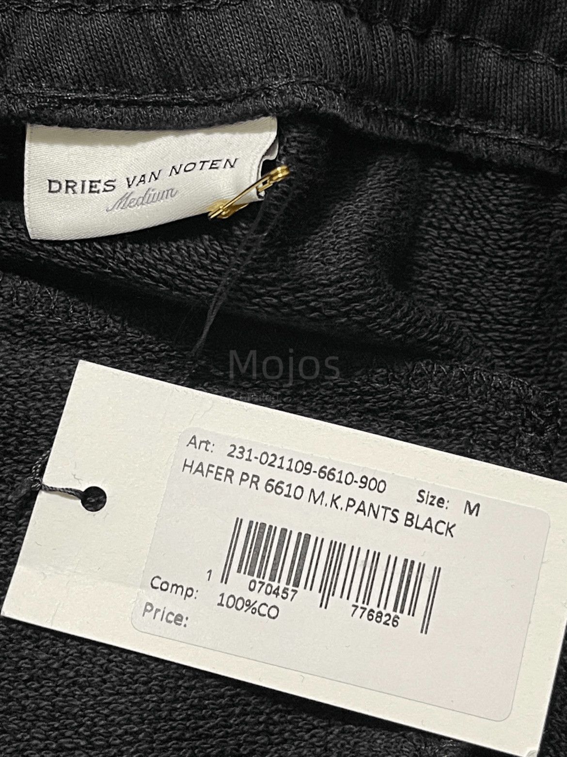 Dries Van Noten Sz M Dries van Noten Slogan Sweatpants-2508 Size US 32 / EU 48 - 7 Thumbnail