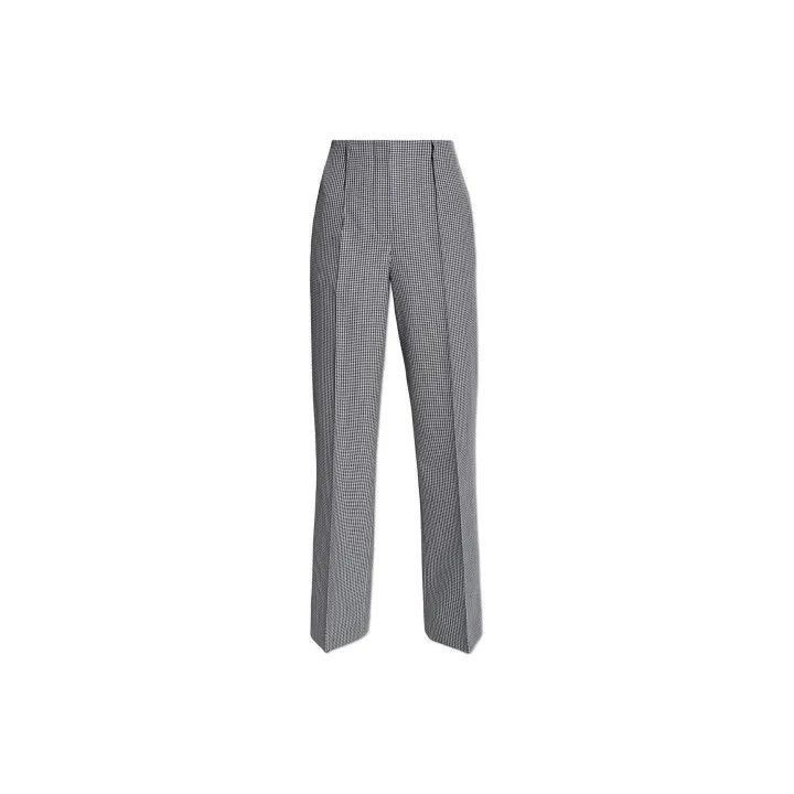 Fendi Fendi SS23 Houndstooth High-Waisted Trousers -2508 Size 37" - 2 Thumbnail