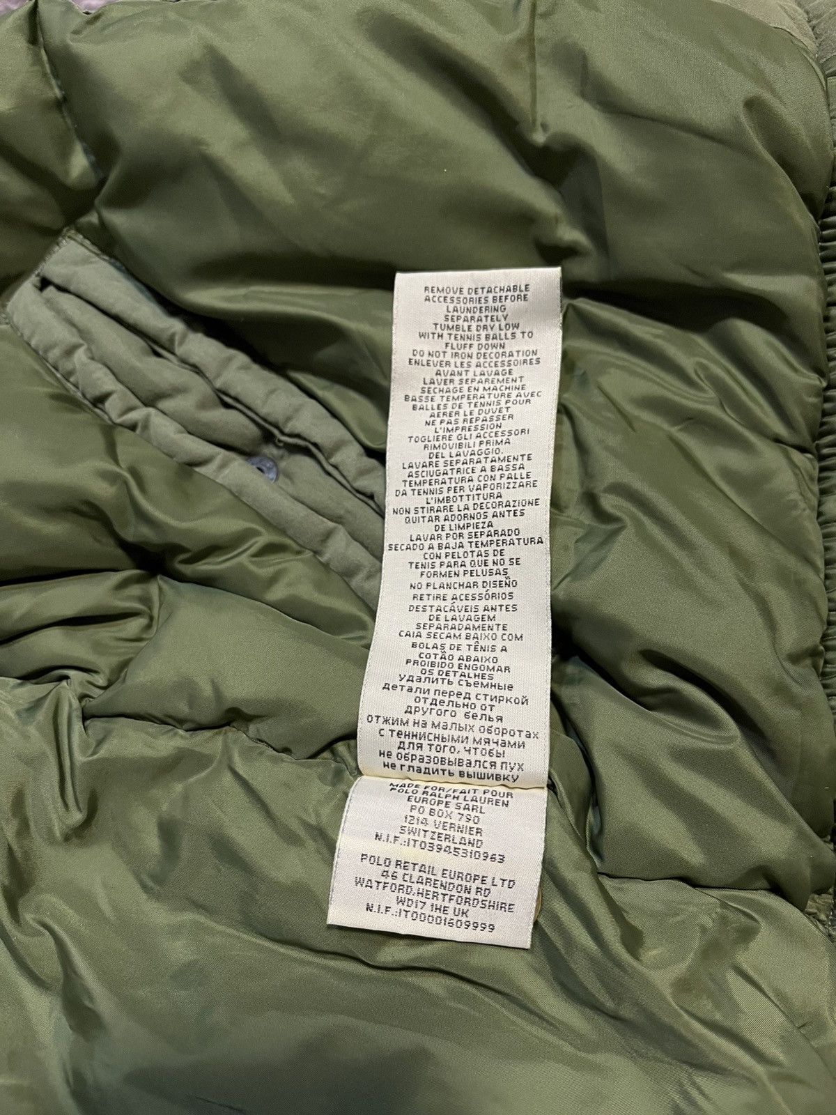 Polo Ralph Lauren vintage military styl avant garde polo ralph lauren vest y2k Size US M / EU 48-50 / 2 - 7 Thumbnail