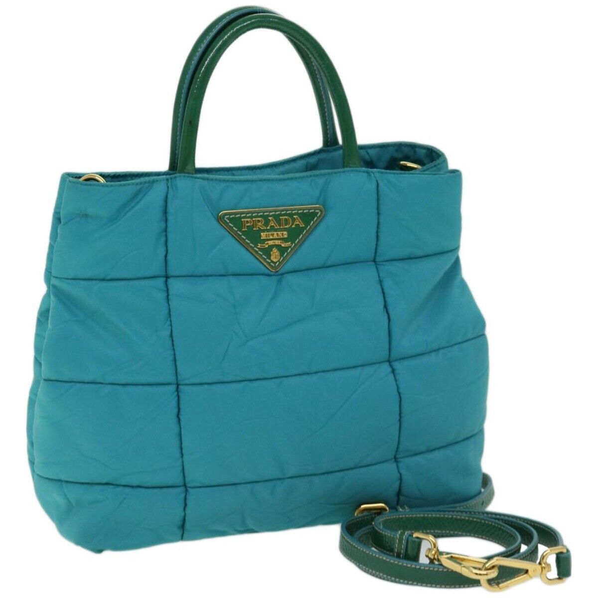 image of Borsa A Mano Prada in Turchese, Women's
