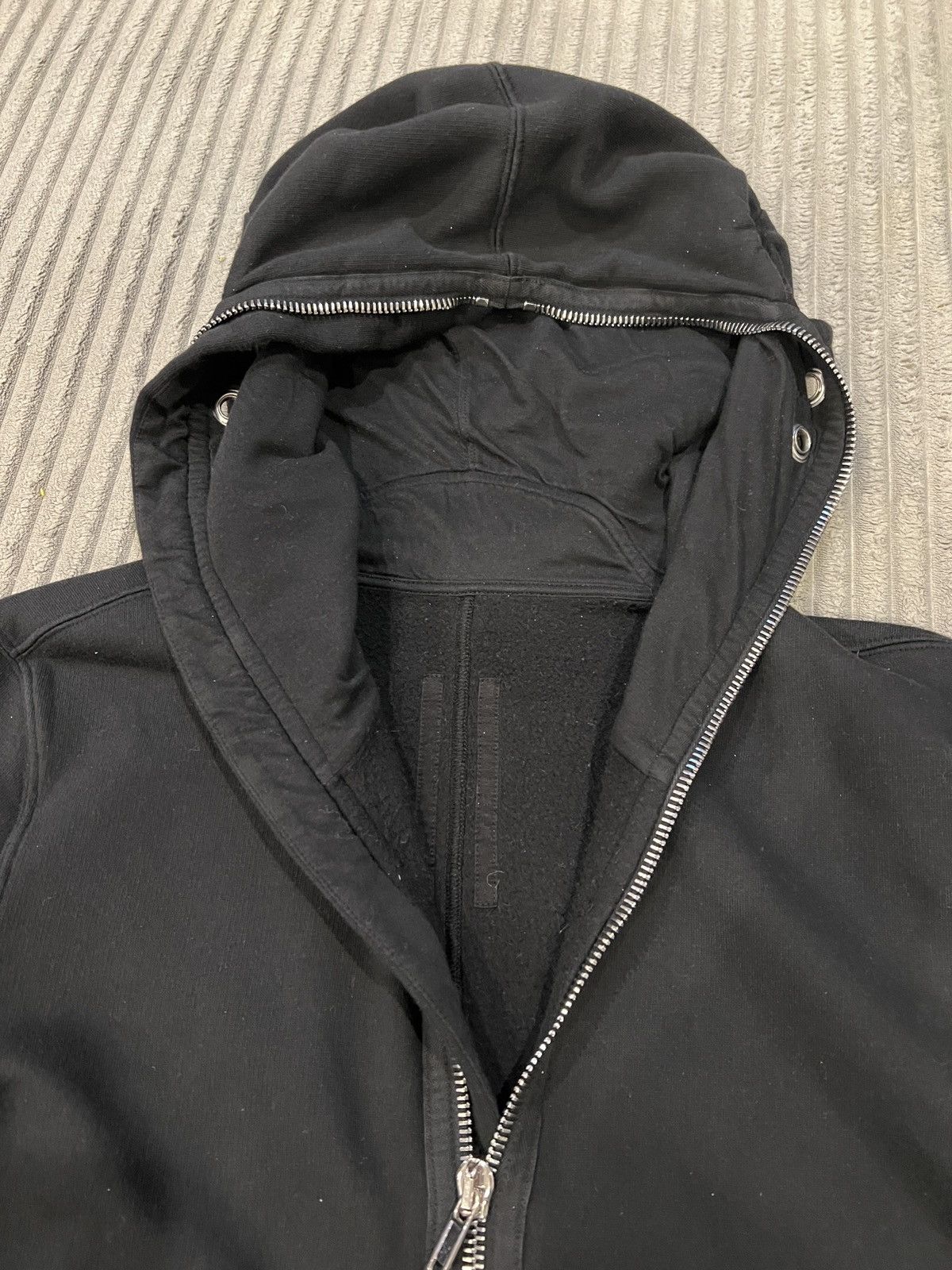 Rick Owens × Rick Owens Drkshdw Rick Owens DRKSHDW Gimp Zip Up Hoodie Size US S / EU 44-46 / 1 - 5 Thumbnail