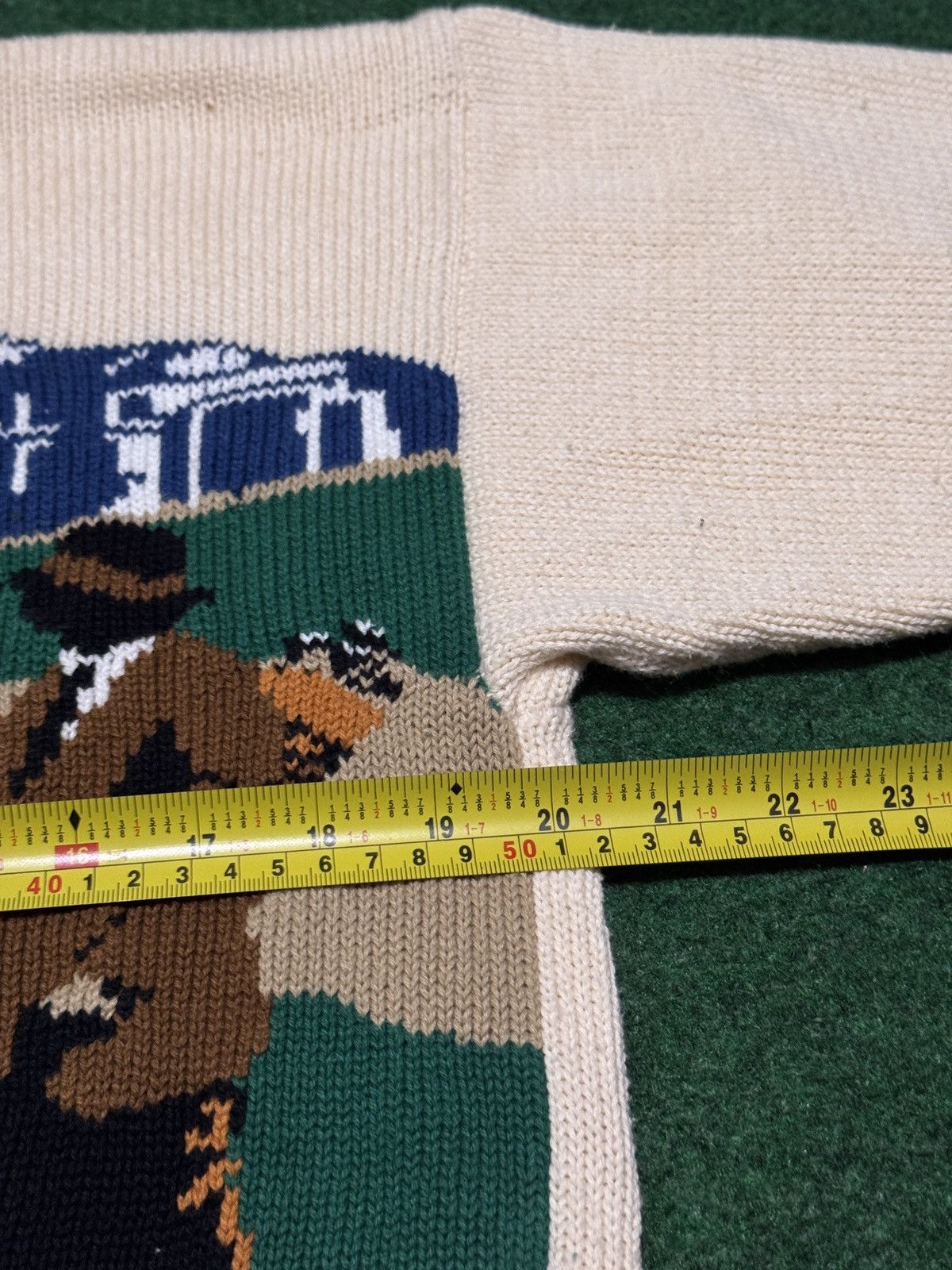 Hathaway Golf Vintage Hathaway Golf Sweater Medium Hand Intarsia 90's Knit Size US M / EU 48-50 / 2 - 3 Thumbnail