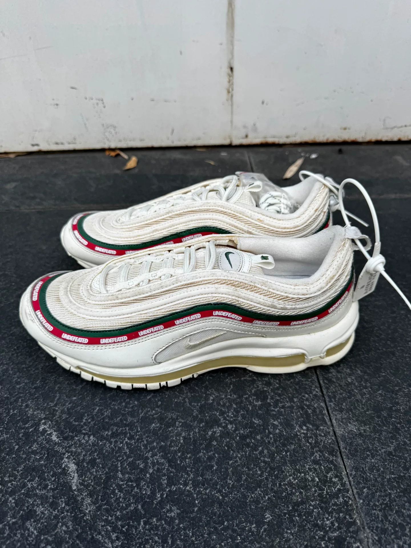 Nike UNDEFEATED Nike Air Max 97 White Sneakers Size US 9 / EU 42 - 1 Thumbnail