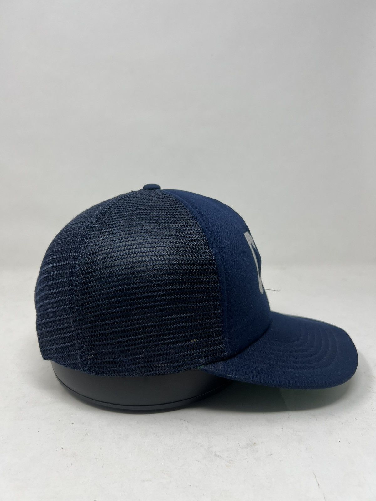 Vintage Vintage New Era CH Indigo Trucker Hat Size ONE SIZE - 5 Thumbnail