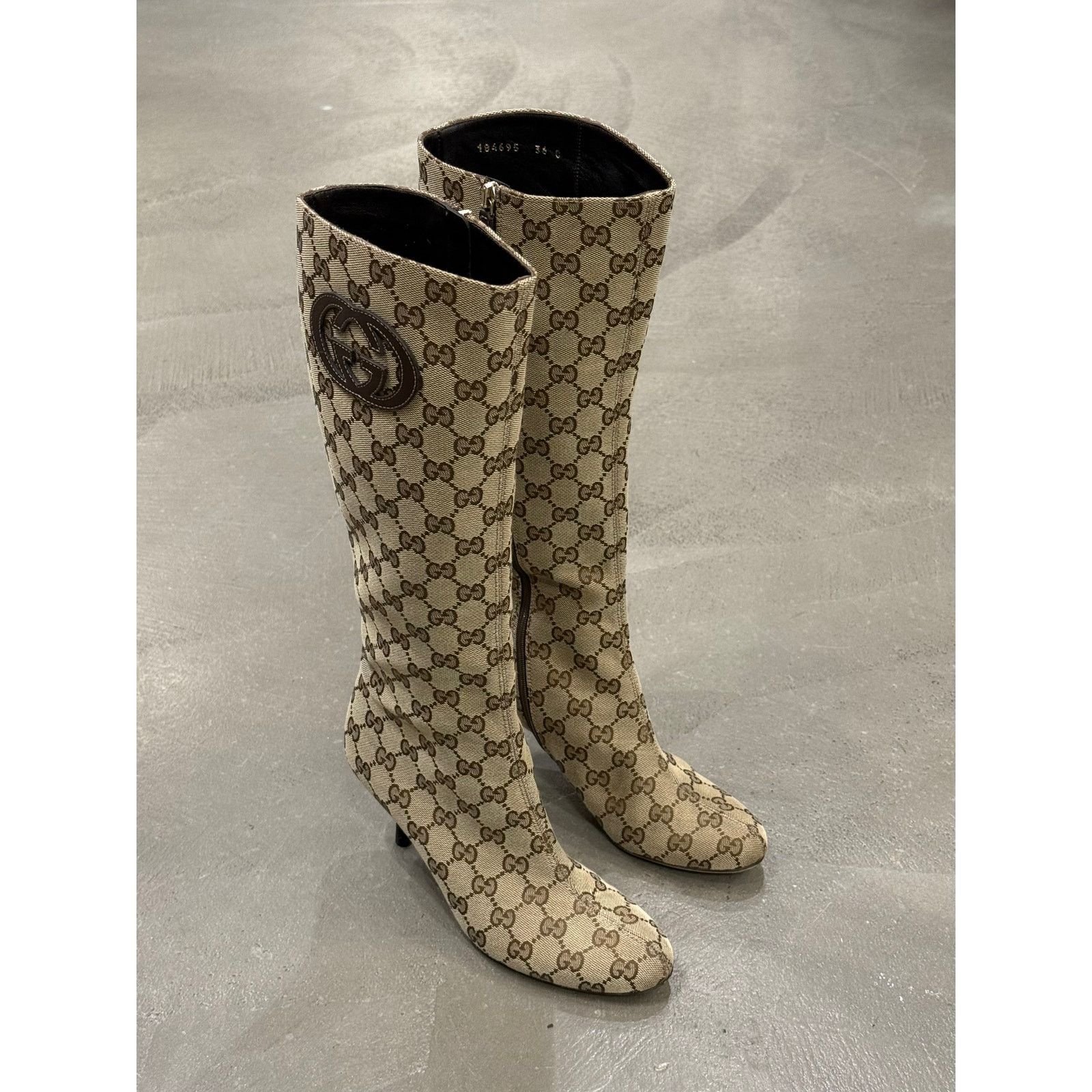 Gucci 2000s Gucci by Tom Ford monogram G-logo boots Size US 6 / IT 36 - 1 Thumbnail