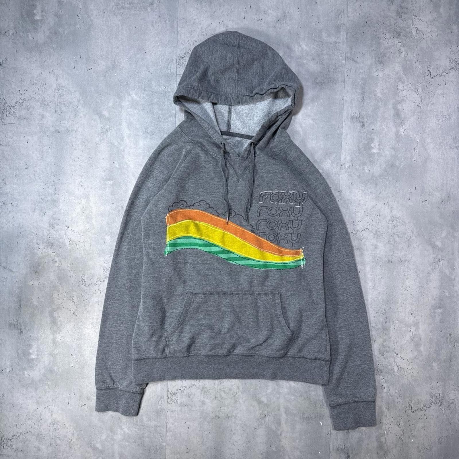 Royal Robbins Y2K Roxy 00s Gray Hoodie Jacket Size L / US 10 / IT 46 - 1 Thumbnail