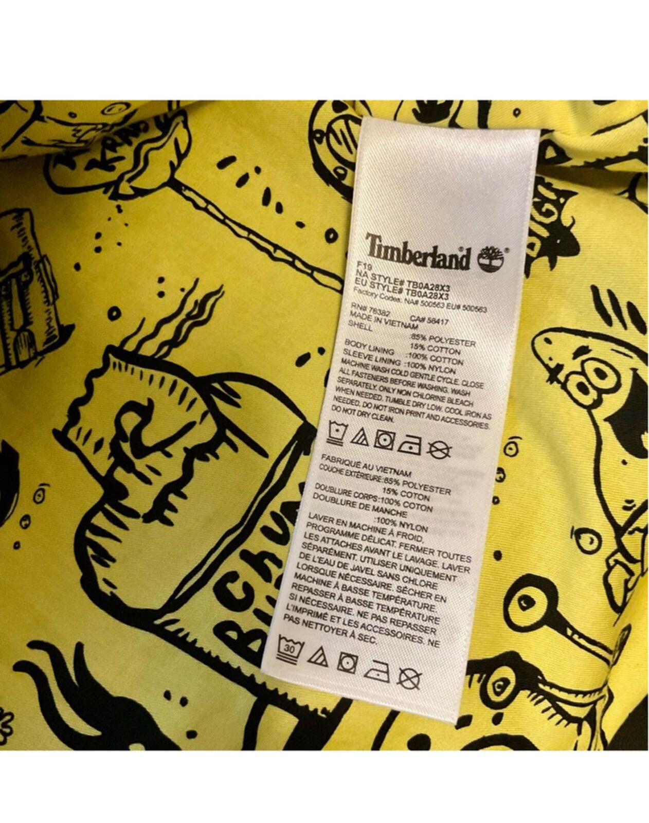 Timberland Timberland x SpongeBob SquarePants Coach Jacket Mens XL Size US XL / EU 56 / 4 - 10 Thumbnail