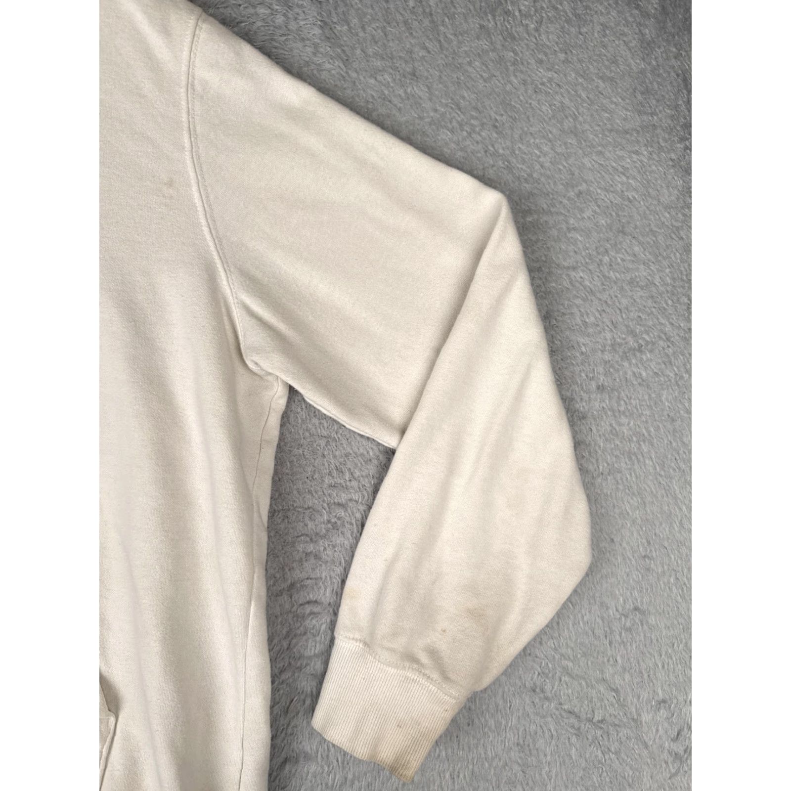 The North Face The North Face Hoodie Mens L White Half Dome Logo Pullover Fleece Sweatshirt Size US L / EU 52-54 / 3 - 2 Thumbnail