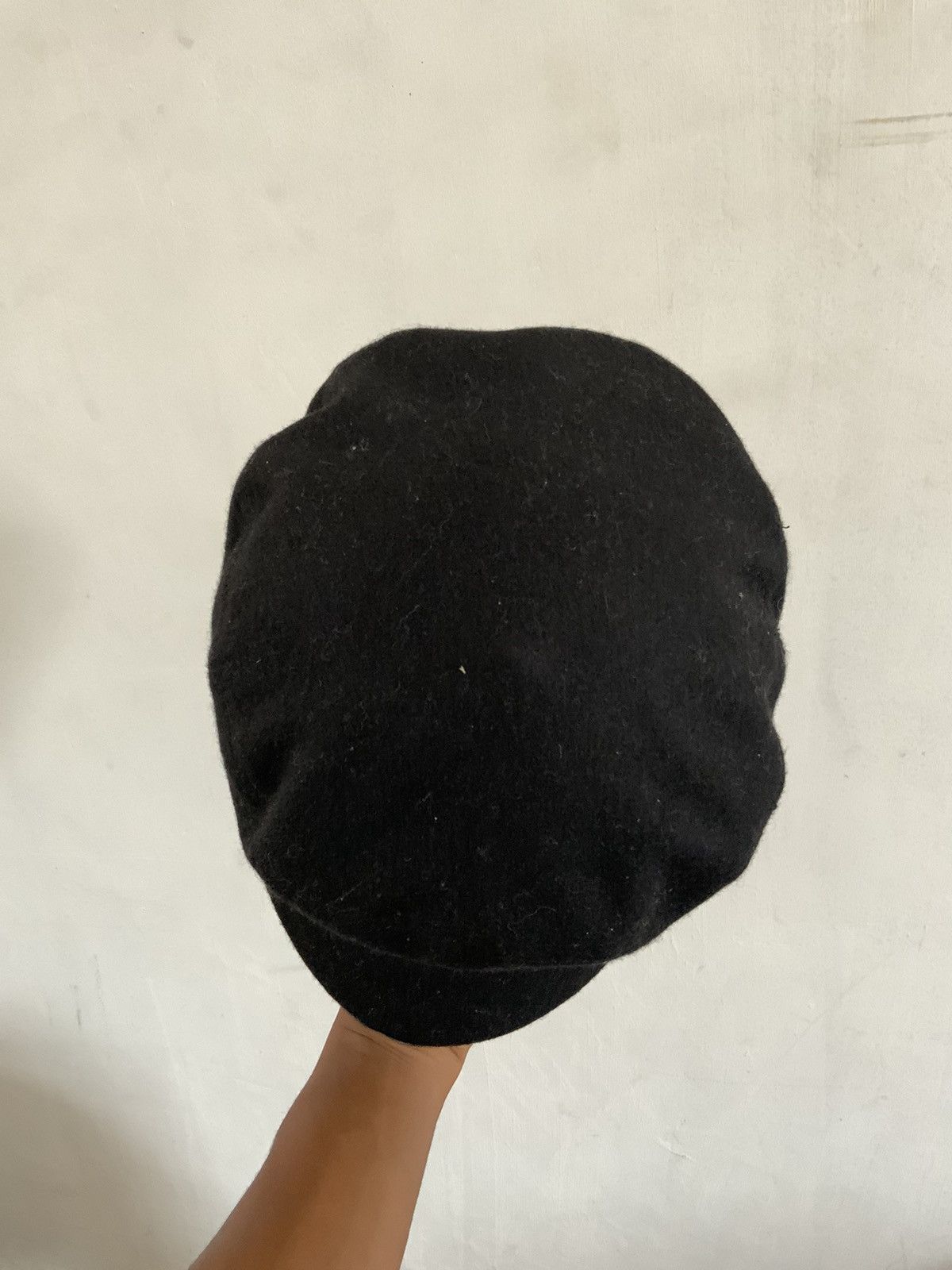 Japanese Brand Ozoc Wool Black Retro hat Size ONE SIZE - 6 Thumbnail