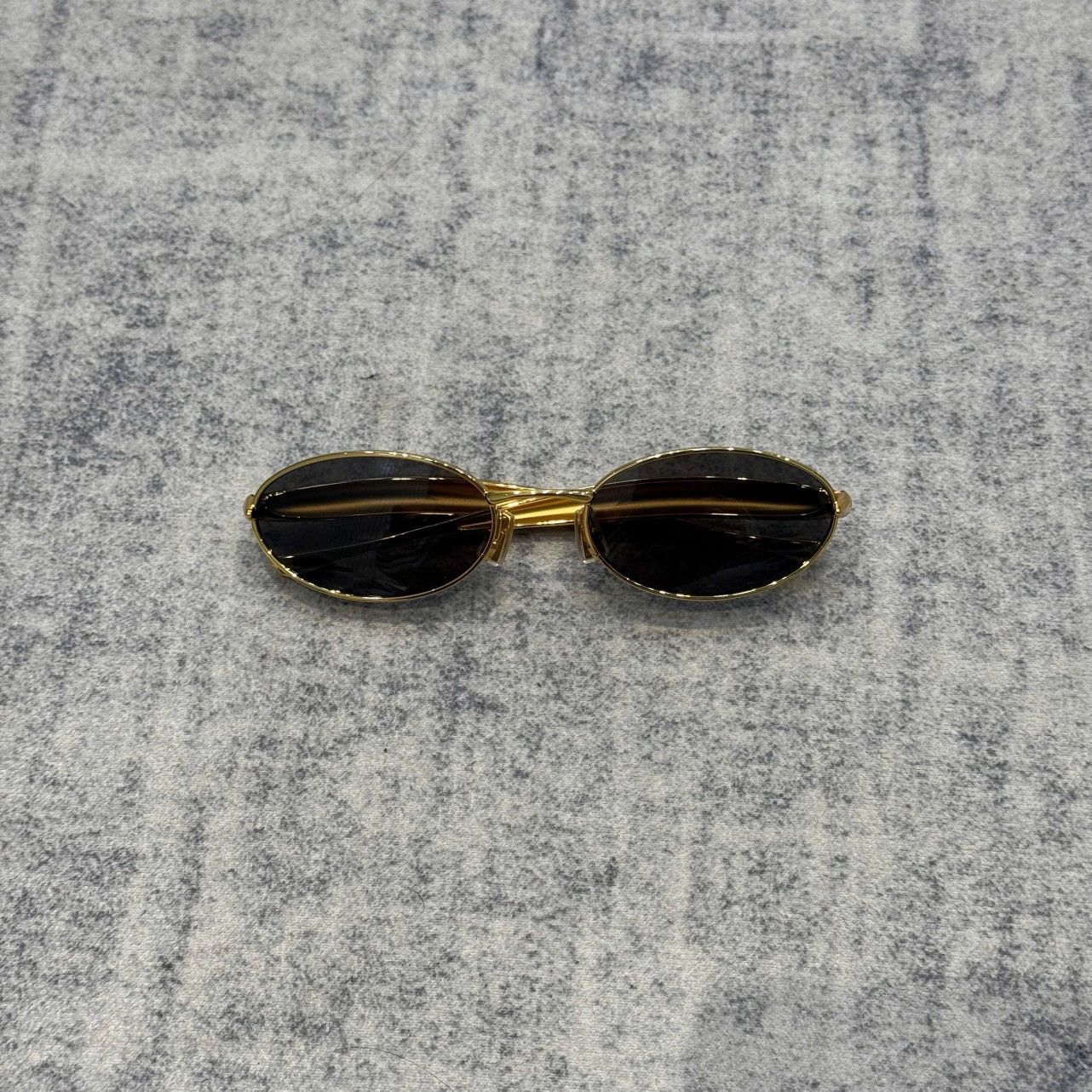 Bottega Veneta BOTTEGA VENETA BV1386S 001 GOLD GREY Size ONE SIZE - 6 Thumbnail