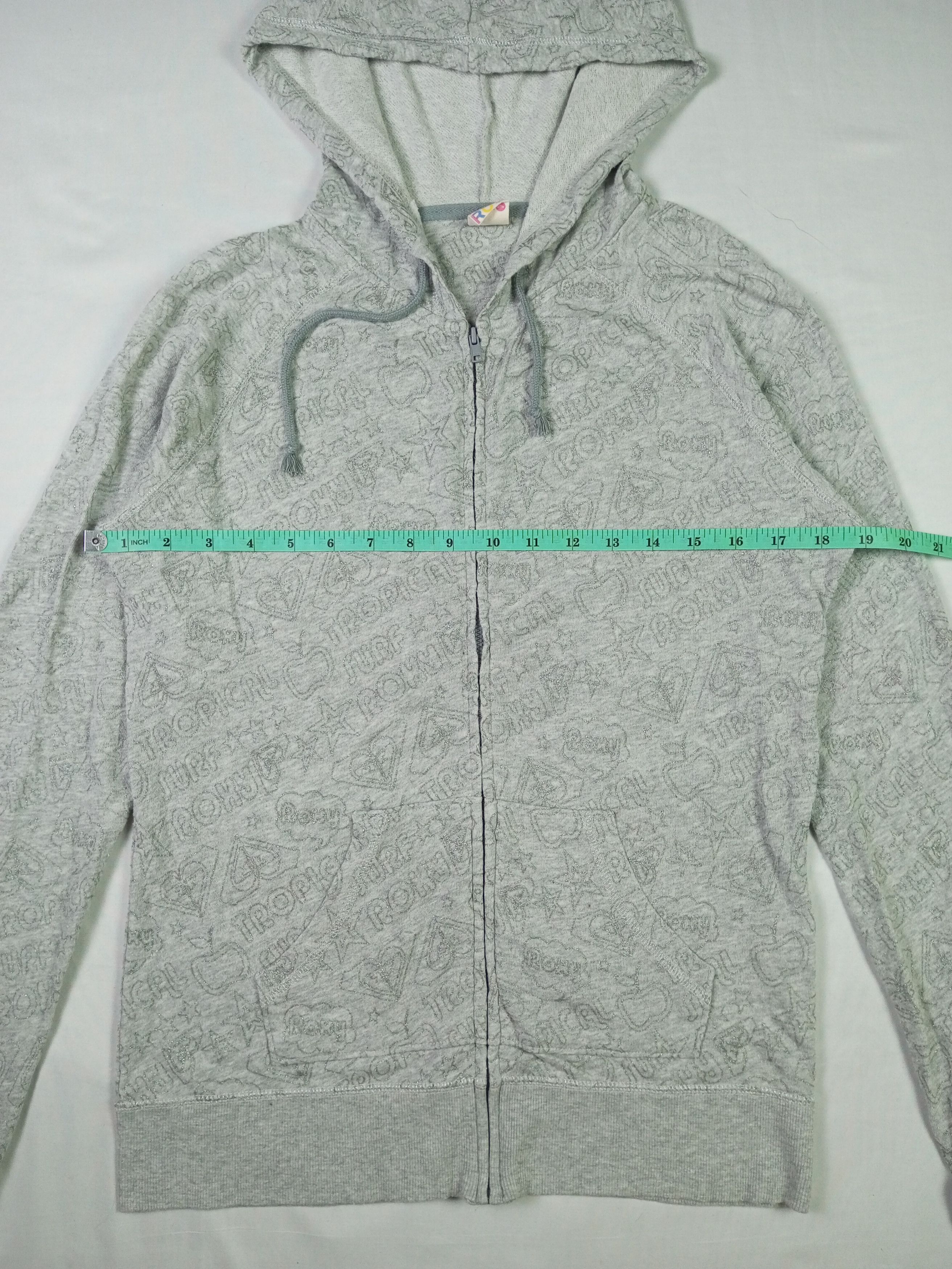 Quicksilver Y2k Roxy Zip Hoodie Surf Style Size US L / EU 52-54 / 3 - 7 Thumbnail