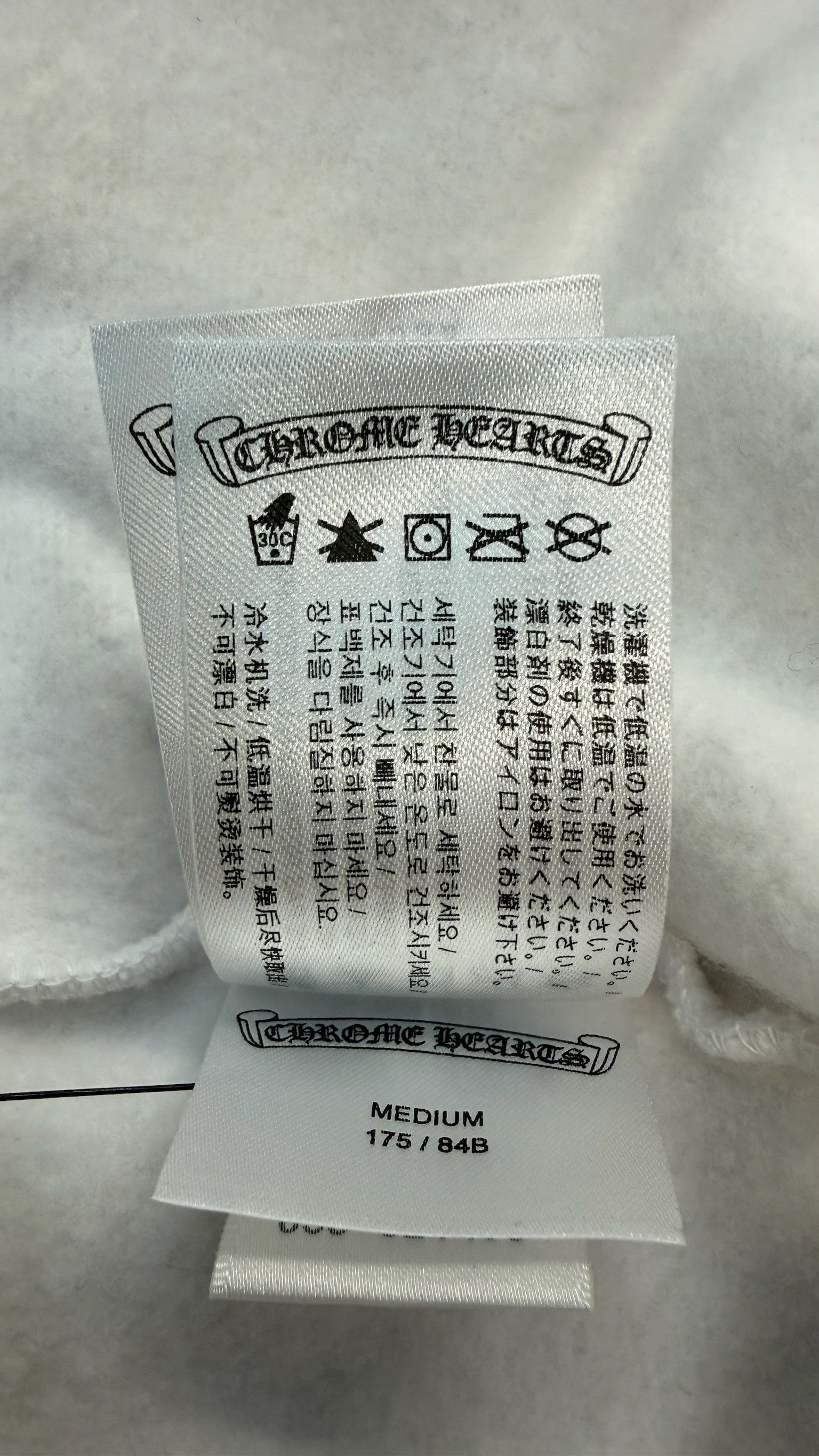Chrome Hearts Chrome Hearts Miami Exclusive Horseshoe Hoodie 'White' Size US M / EU 48-50 / 2 - 9 Thumbnail