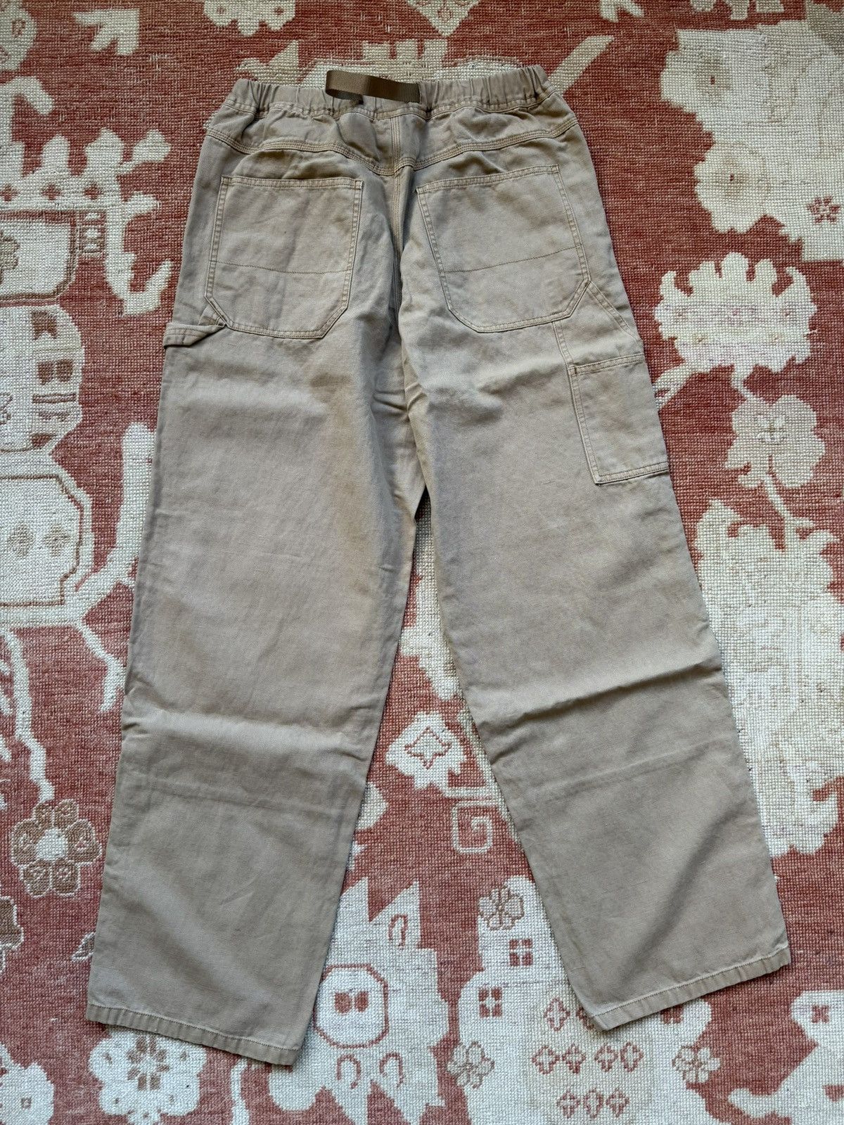 Gramicci Gramicci Beige Canvas Work Pants Size US 32 / EU 48 - 2 Thumbnail
