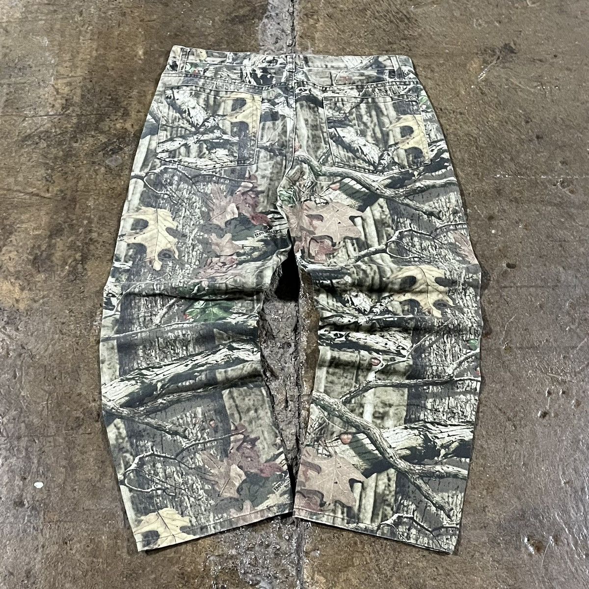 Vintage Crazy Y2K Camo Mossy Oak Carhartt Style Skater Pants Unique ...