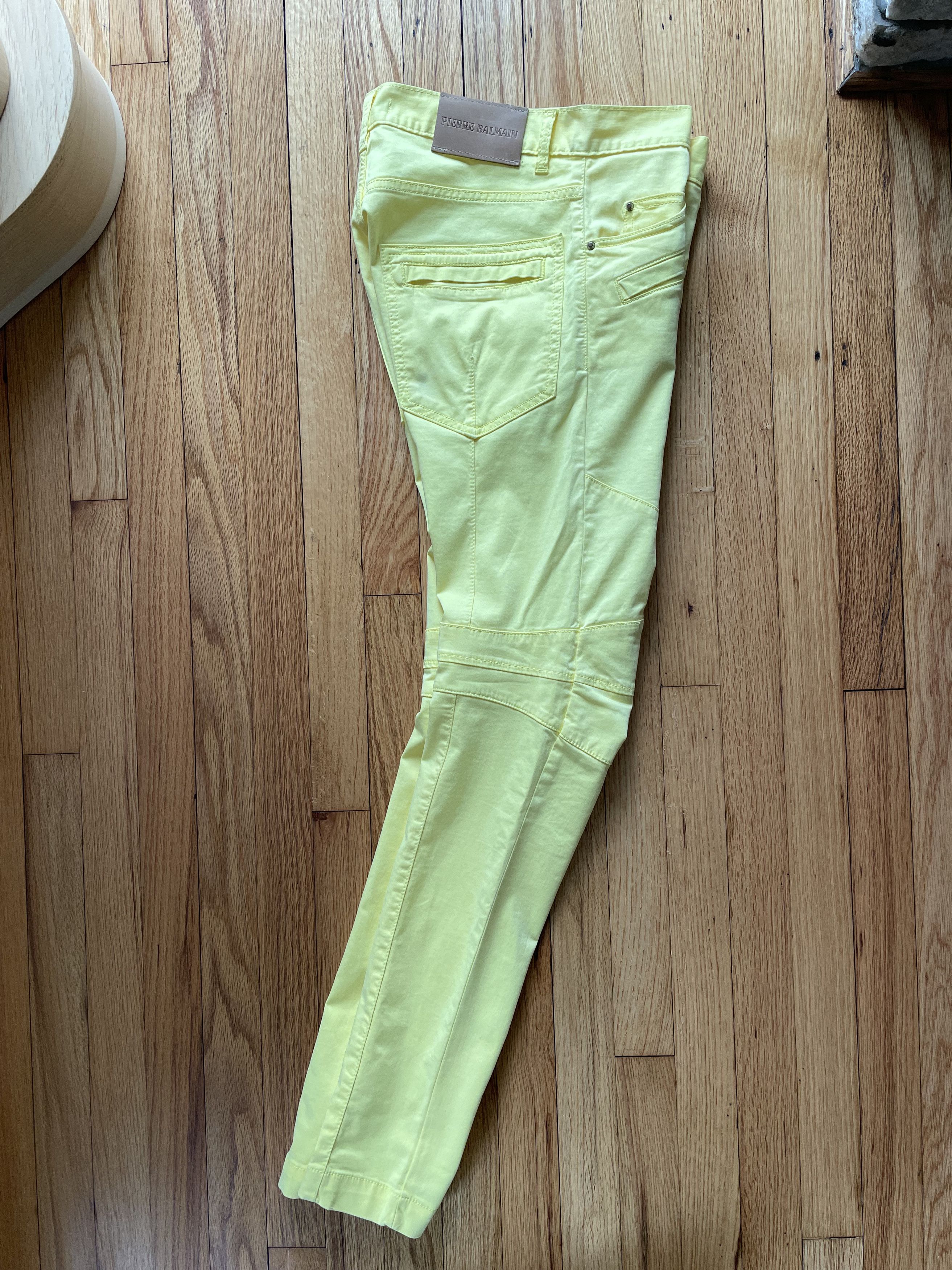 Pierre Balmain Moto Pant Size US 31 - 4 Thumbnail