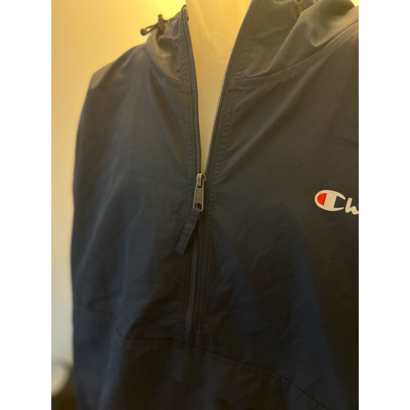 Champion Champion Men’s Windbreaker Jacket zip up Running SZ-2XL Size US XXL / EU 58 / 5 - 4 Thumbnail