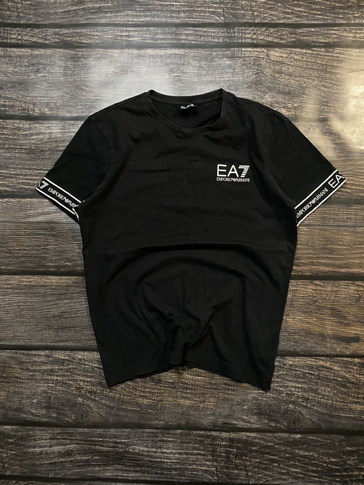 Armani ⚡️ARMANI MONOGRAMM TEE Size US M / EU 48-50 / 2 - 1 Thumbnail