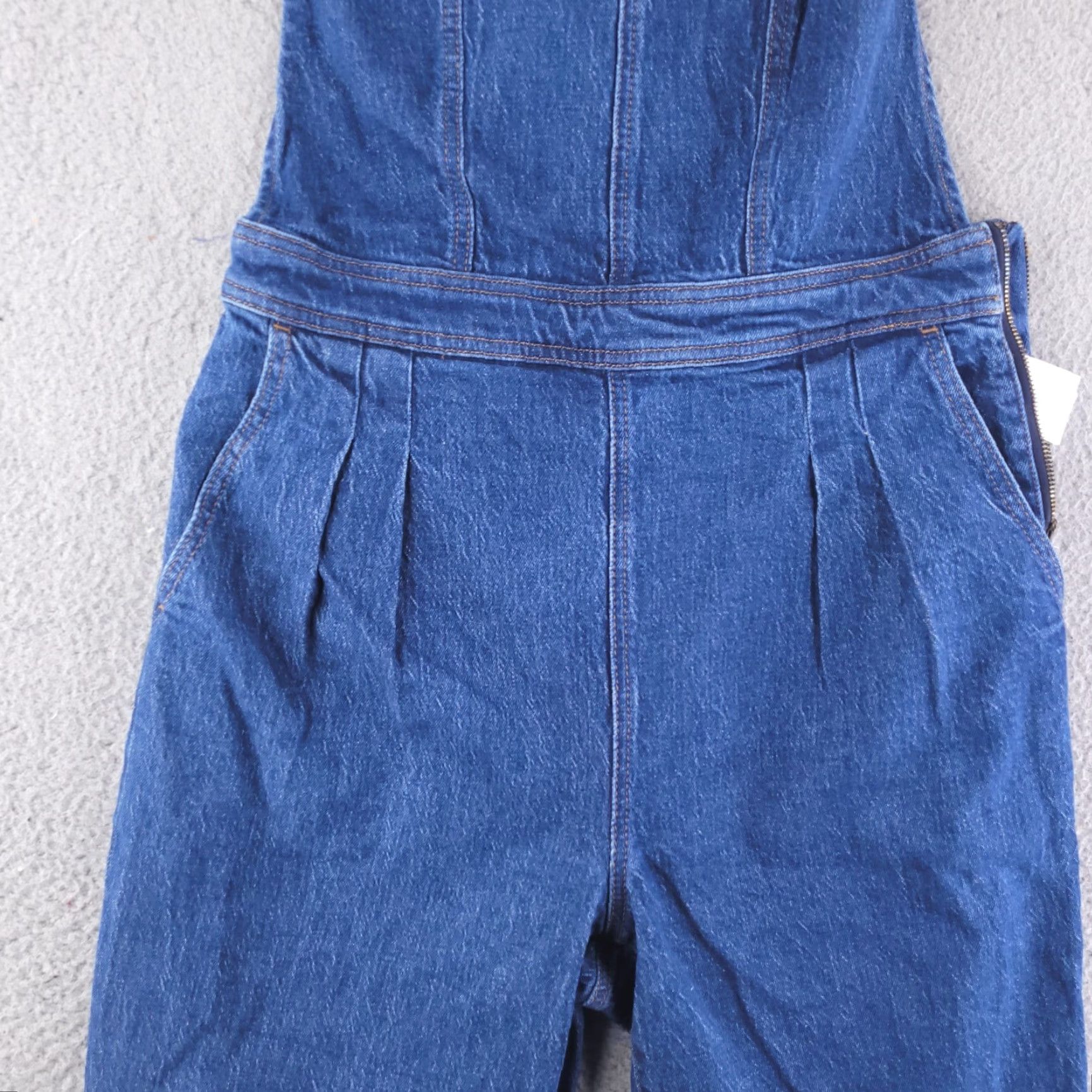 Madewell Madewell Overalls Womens 8 Blue Stretch Denim Jean Size 30" / US 8 / IT 44 - 3 Thumbnail