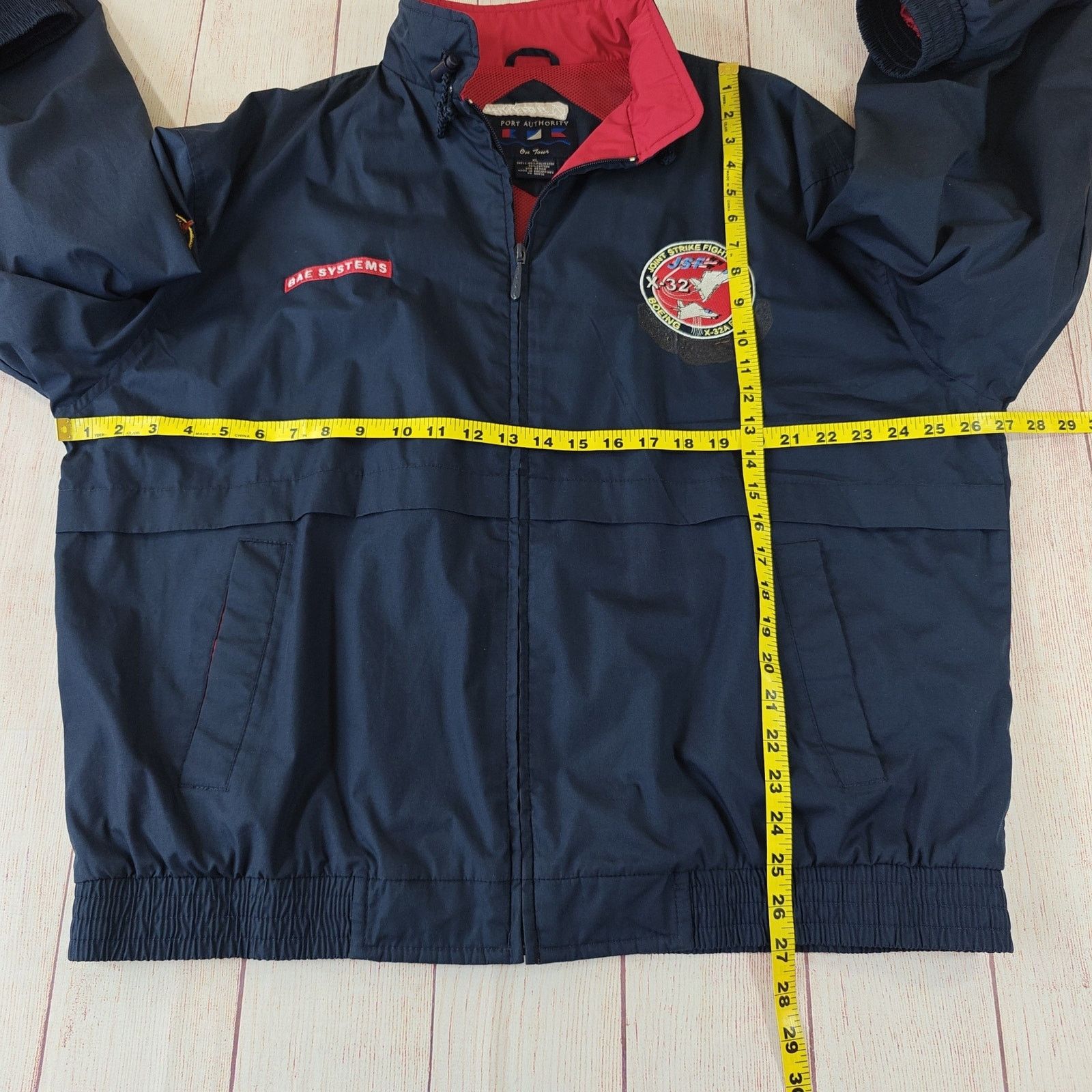 Vintage Vintage 90s Boeing BAE System JSF X-32 One Team windbreaker Size US XL / EU 56 / 4 - 6 Thumbnail