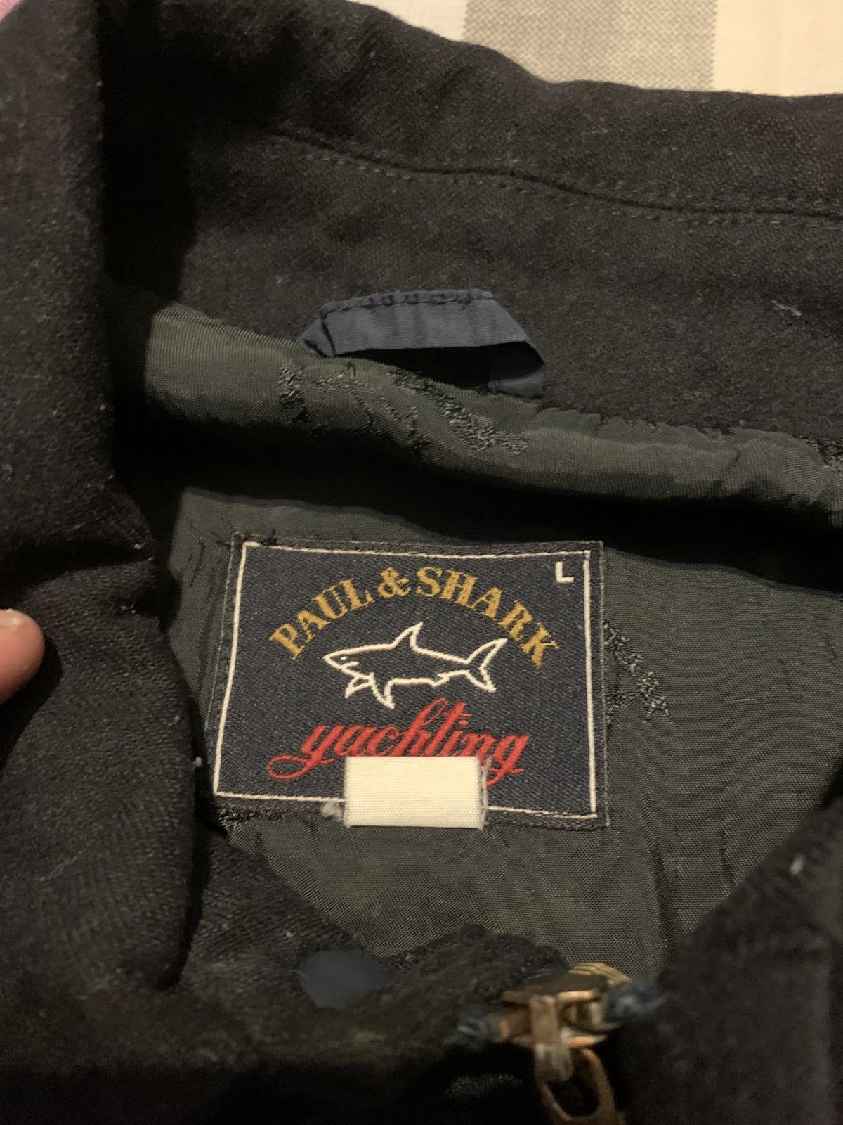 Paul & Shark Paul & Shark Lampo Wool Bomber Jacket Made in Italy Size US L / EU 52-54 / 3 - 6 Thumbnail