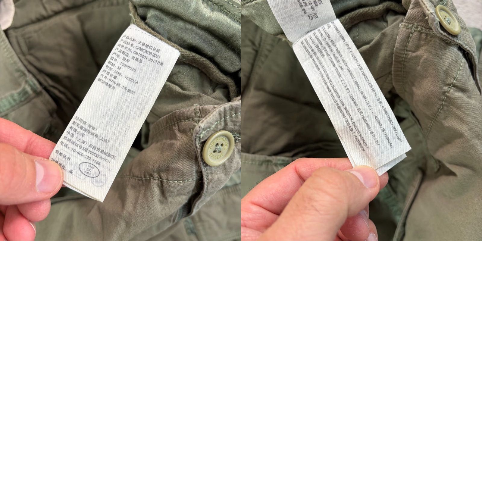 Abercrombie & Fitch VINTAGE Abercrombie & Fitch Baggy Cargo Paratrooper Pants Women M Green 90s Casual Mens Women Girls? Size 32" / US 10 / IT 46 - 8 Thumbnail