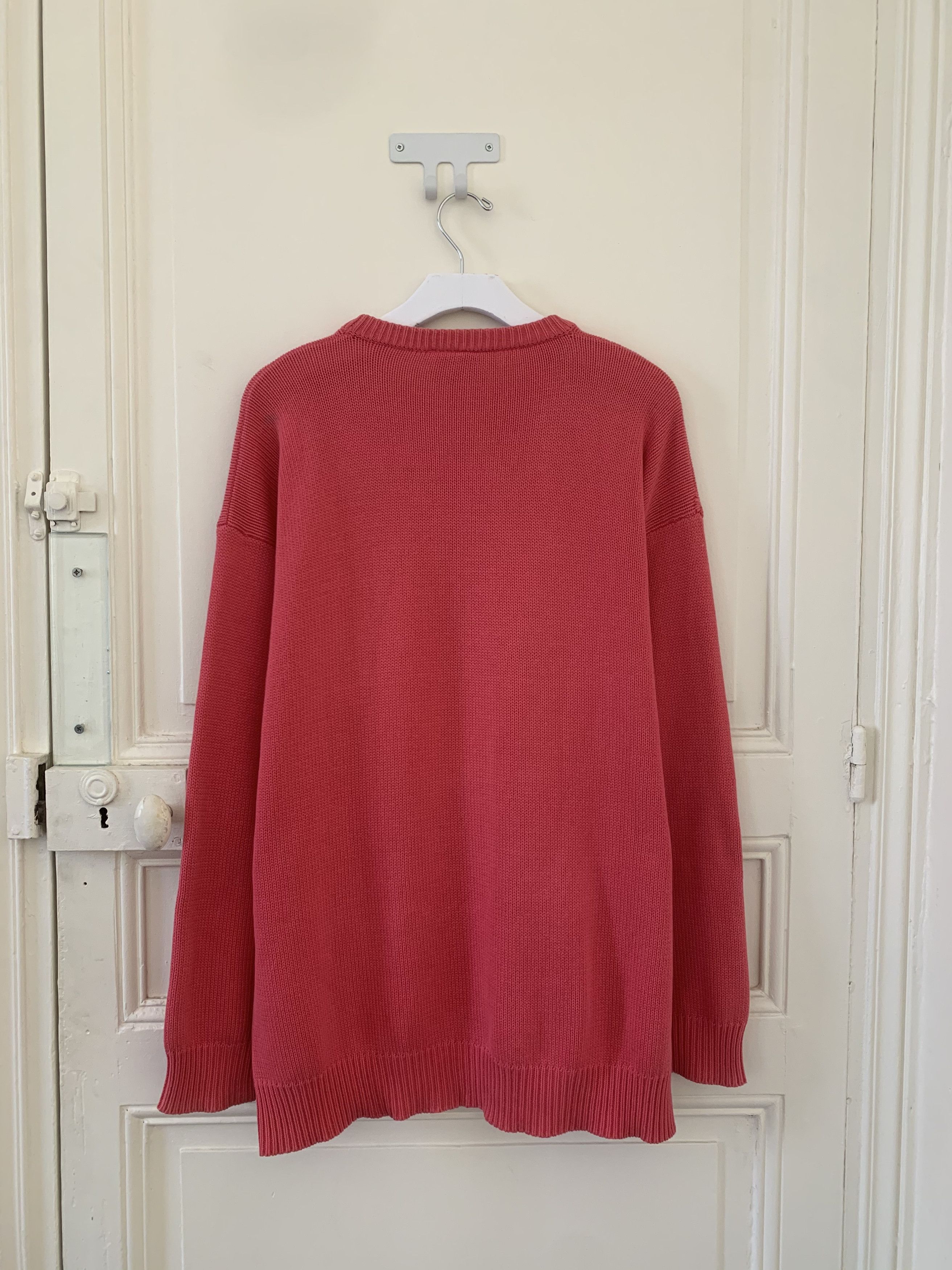 Vintage Cotton Sweater Size US XXL / EU 58 / 5 - 2 Thumbnail