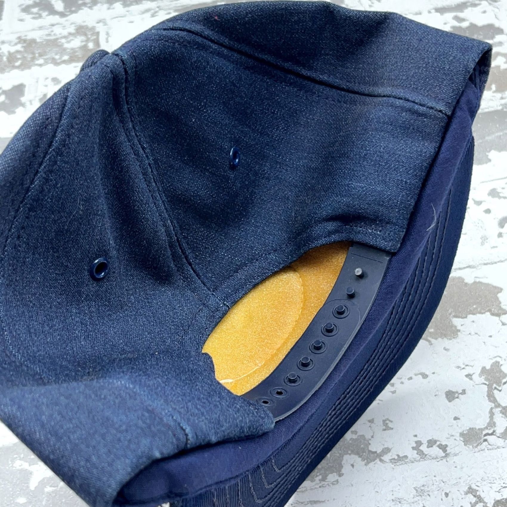 Vintage VINTAGE Ownco Trucker Hat Cap One Size Blue Denim 80s 90s USA USA Made Adjusta ble Snapback Men Size US 35 - 4 Thumbnail