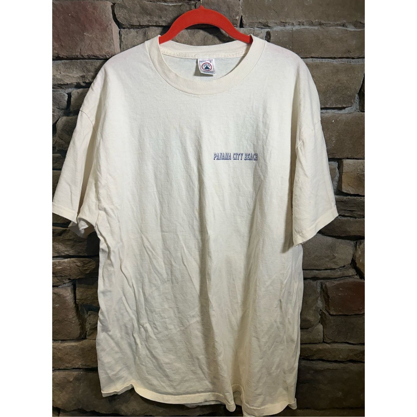 Delta Vintage 1990s Florida reef nature water ocean white tshirt Size US XL / EU 56 / 4 - 4 Thumbnail