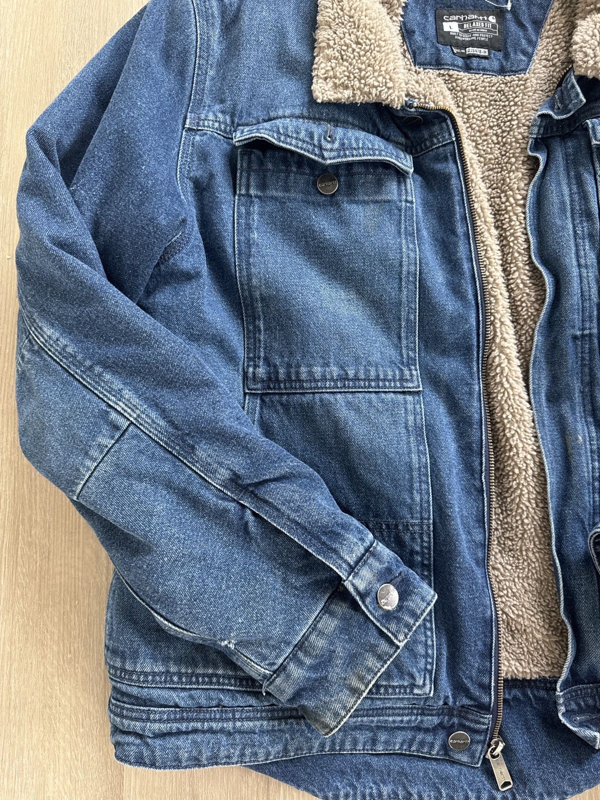 Carhartt × Vintage Carhartt relaxed fit heavy duty jacket Size US L / EU 52-54 / 3 - 5 Thumbnail