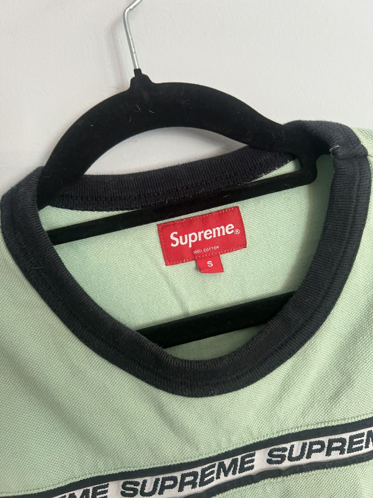 Supreme × Vintage Supreme “Tape Stripe” L/S Top Mint Size US S / EU 44-46 / 1 - 3 Thumbnail