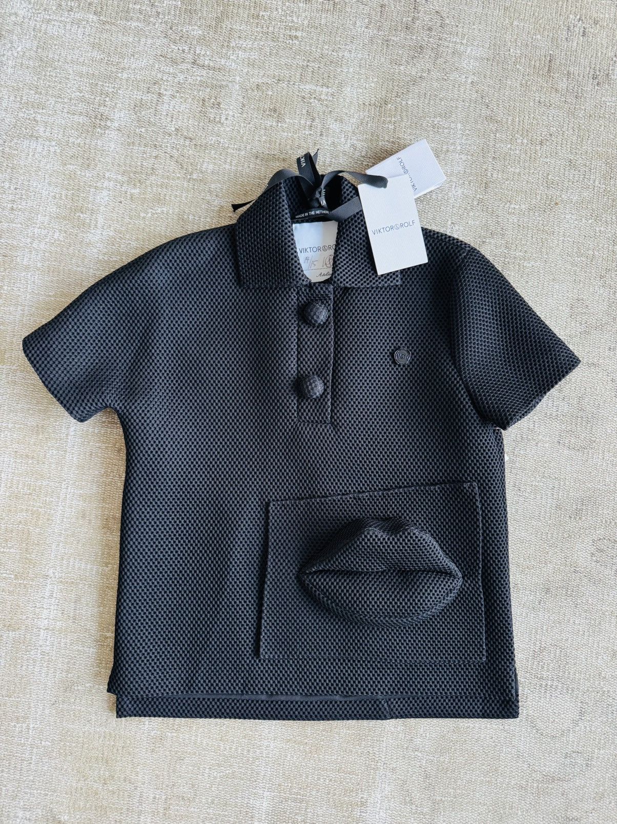 Viktor & Rolf Rare Viktor & Rolf atelier Demi couture 3D tech polo fr 36 Size XS / US 0-2 / IT 36-38 - 3 Thumbnail