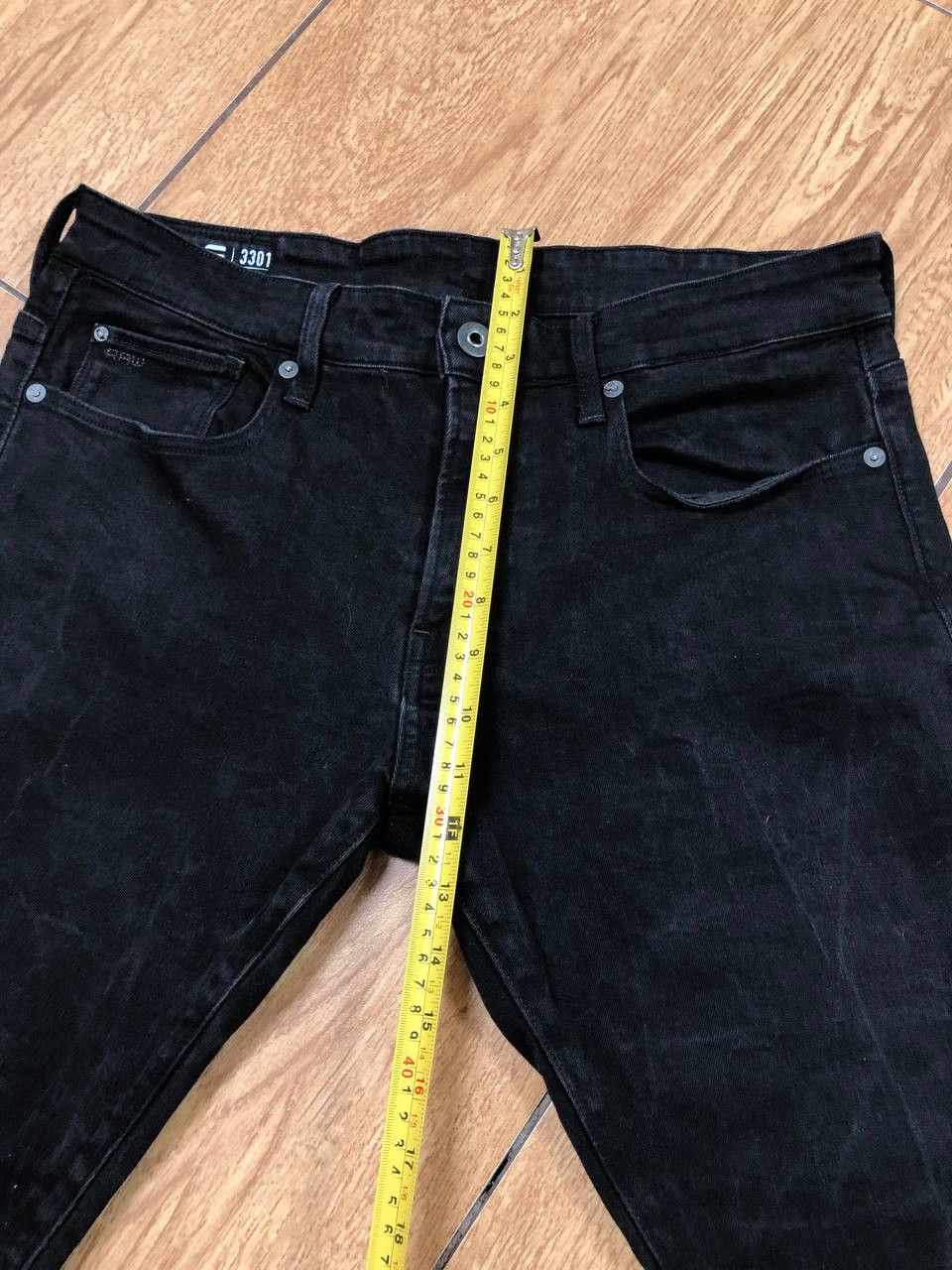G-Star × Japanese Brand Crazy Crash Dirty Baggy Faded Jean Japan Avant Garde Style Size US 34 / EU 50 - 16 Thumbnail