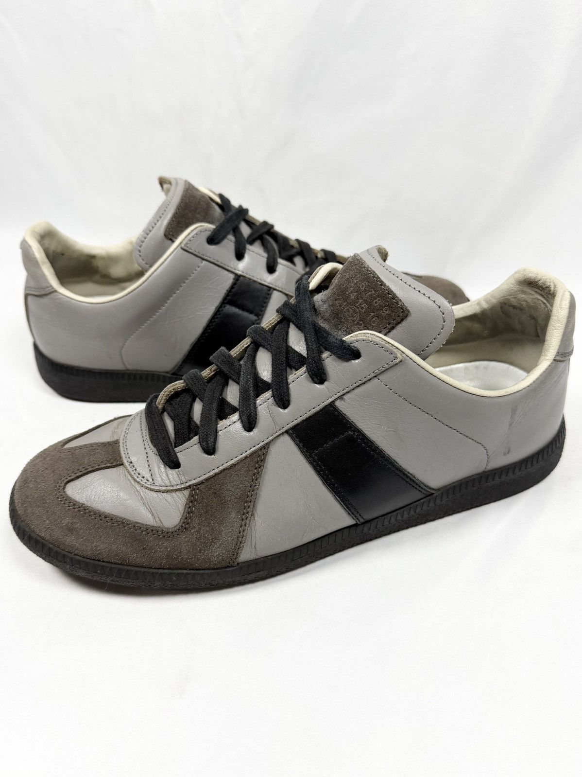 Maison Margiela 2010s Maison Margiela Two-Tone Grey Black GAT Replica Low Size US 8.5 / EU 41-42 - 1 Thumbnail