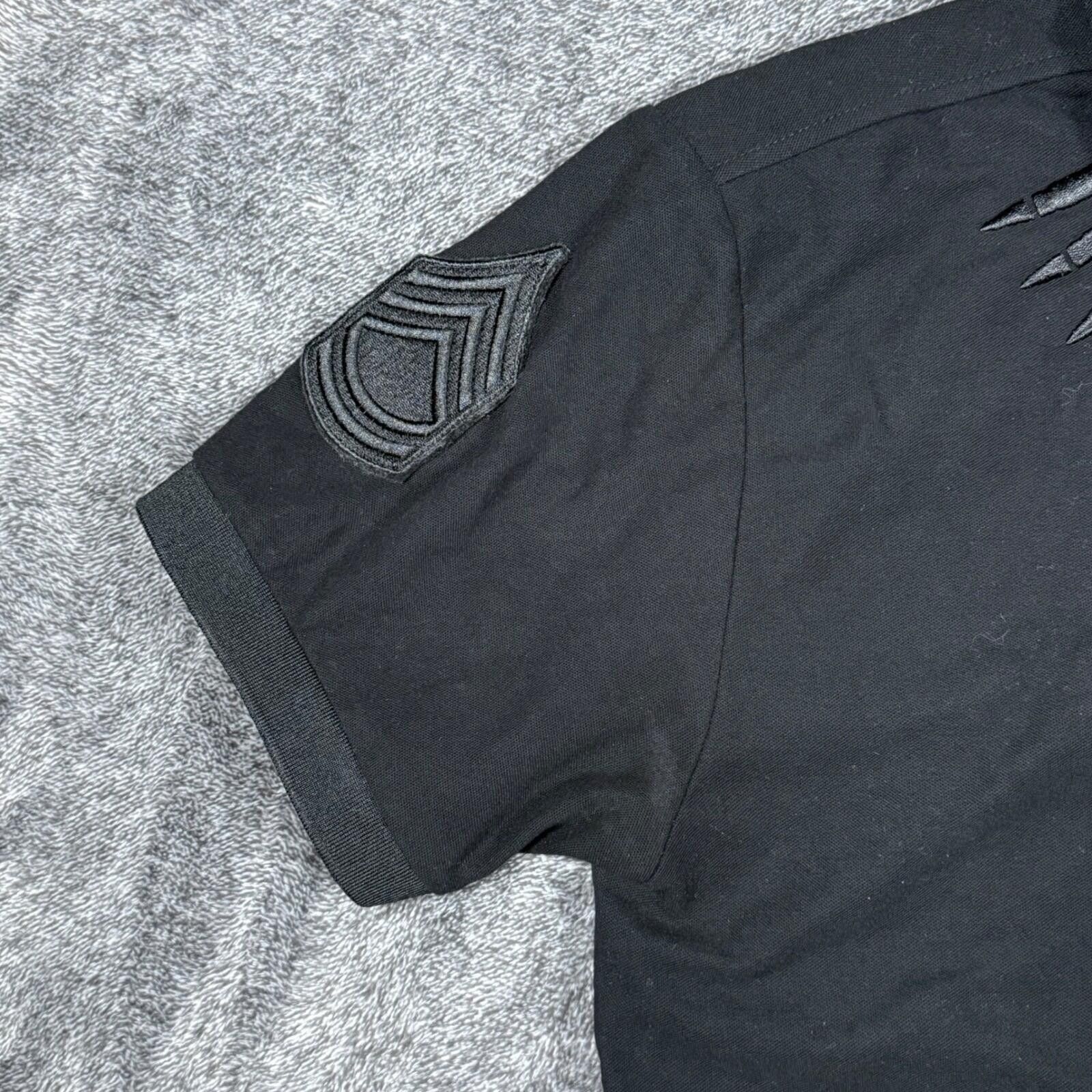 Other Really Rich Kankan Combat Polo Shirt Black Military Size L Size US L / EU 52-54 / 3 - 3 Thumbnail