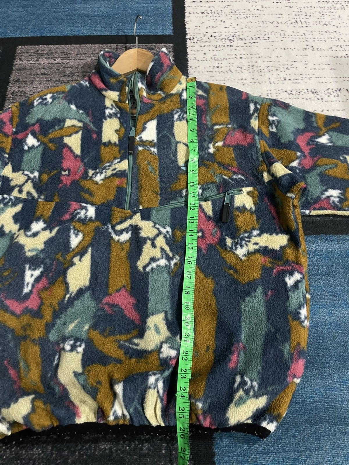 Jack Wolfskin Vintage Jack Wolfskin Fleece Half Zipper Jacket Size US L / EU 52-54 / 3 - 17 Thumbnail
