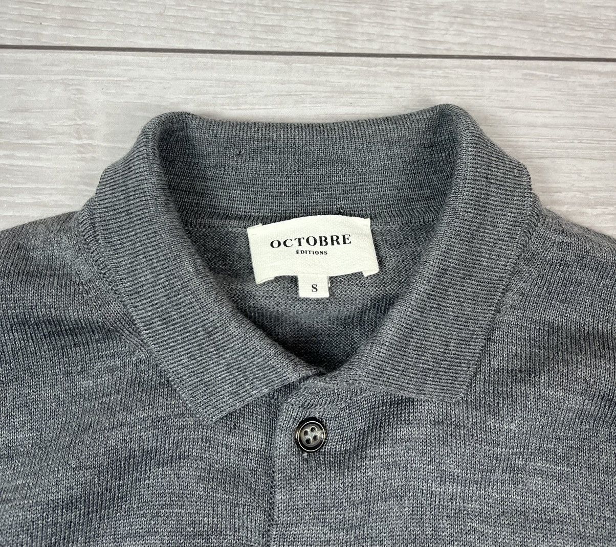 Other Octobre Editions Tight Knit Button Up Grey Sweater S Size Size US S / EU 44-46 / 1 - 7 Thumbnail