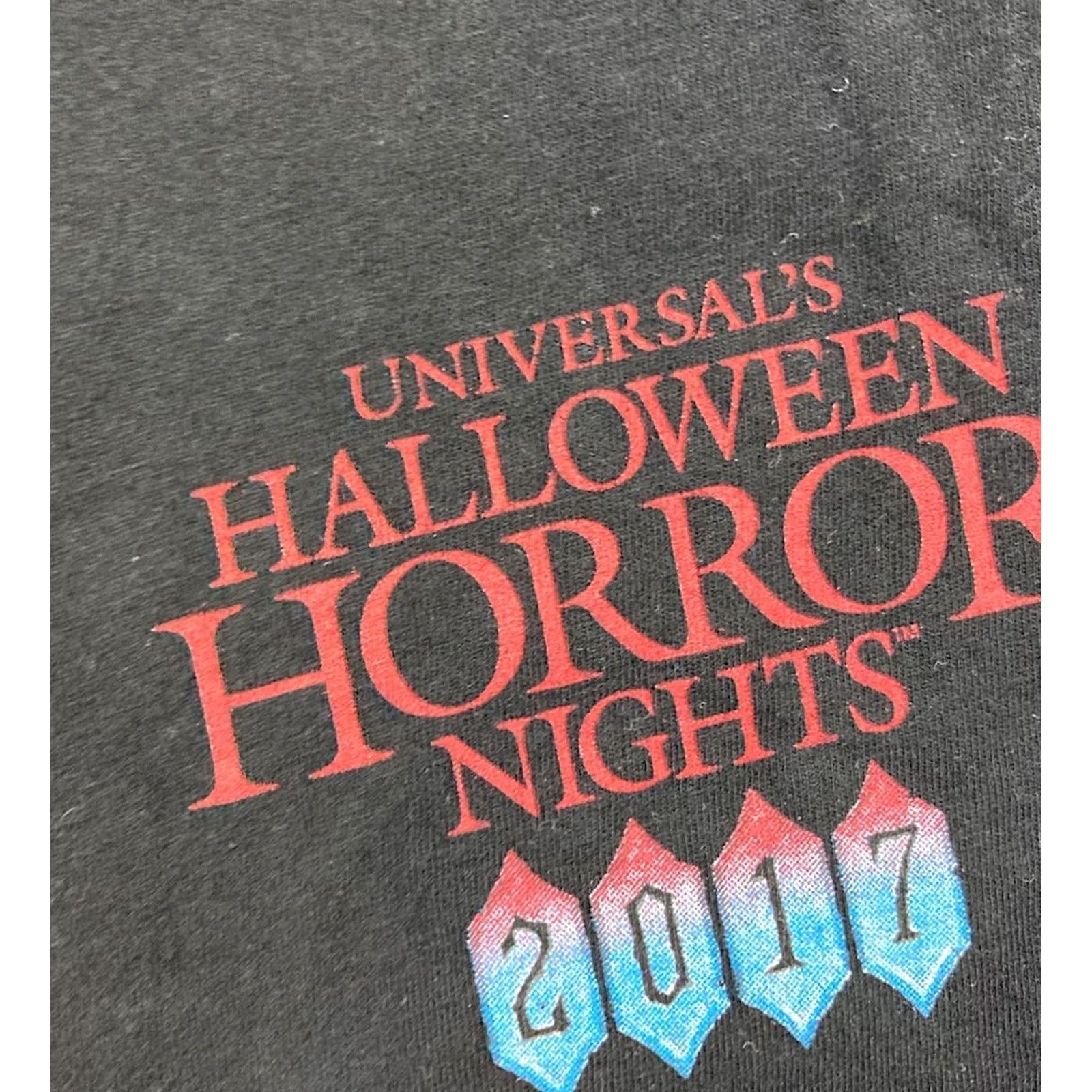 Vintage VINTAGE Universal Studios Halloween Horror Nights 2017 T-shirt Women Medium Black Size M / US 6-8 / IT 42-44 - 4 Thumbnail