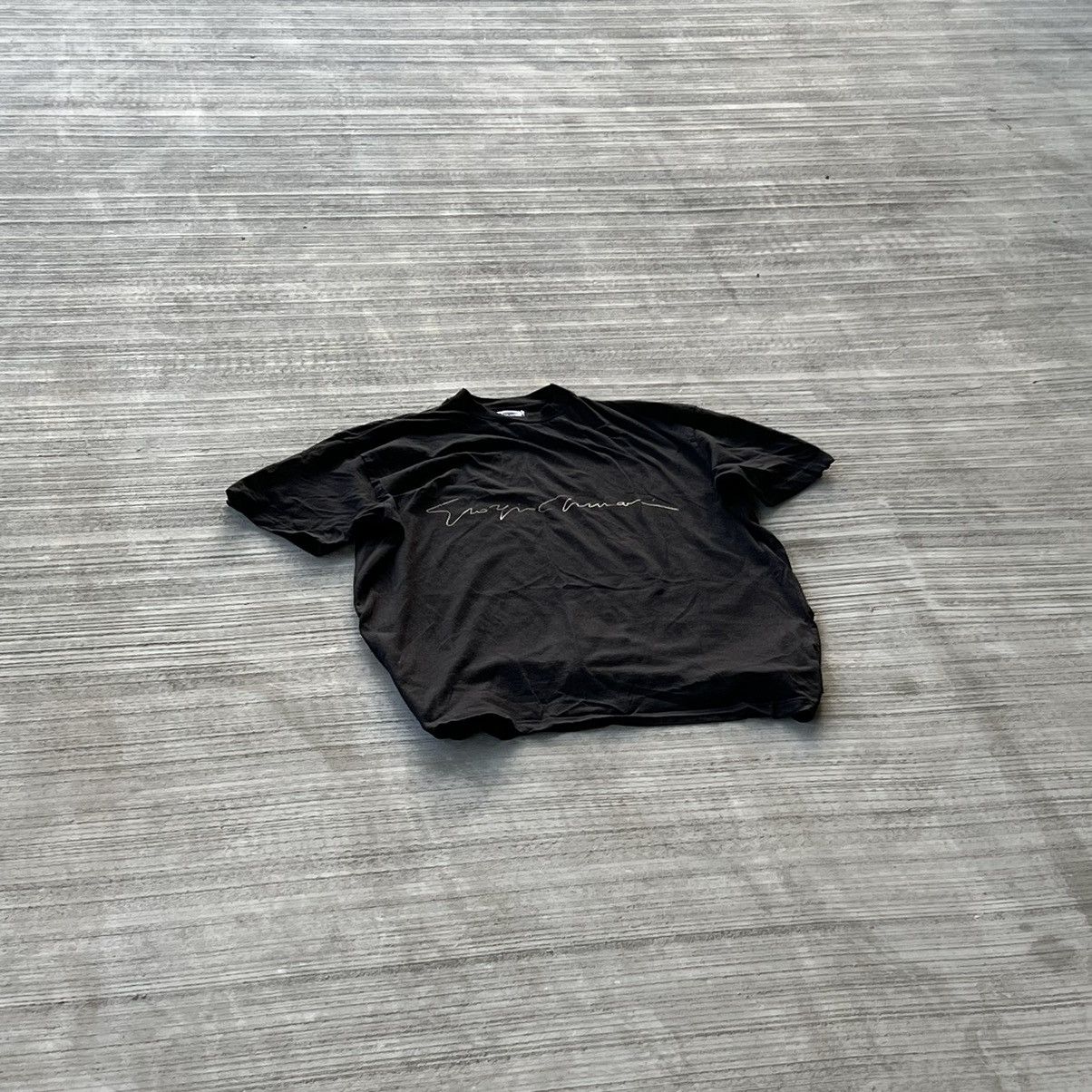 Giorgio Armani × Vintage Giorgio Armani Vintage Rare Big Logo T-Shirt Size US L / EU 52-54 / 3 - 3 Thumbnail