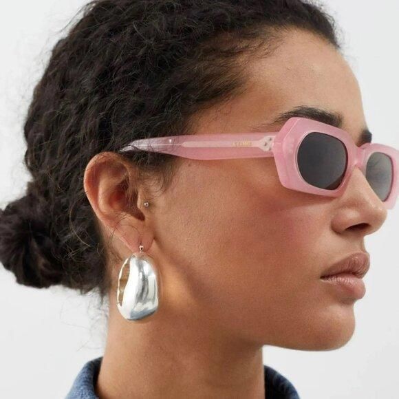 Celine NEW CELINE CL40243I 72J SUNGLASSES GEOMETRIC PINK  display picture 2