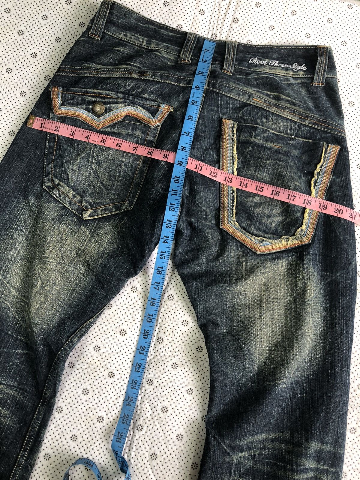 Hysteric Glamour Root Three Style flared jean Size 31" - 11 Thumbnail