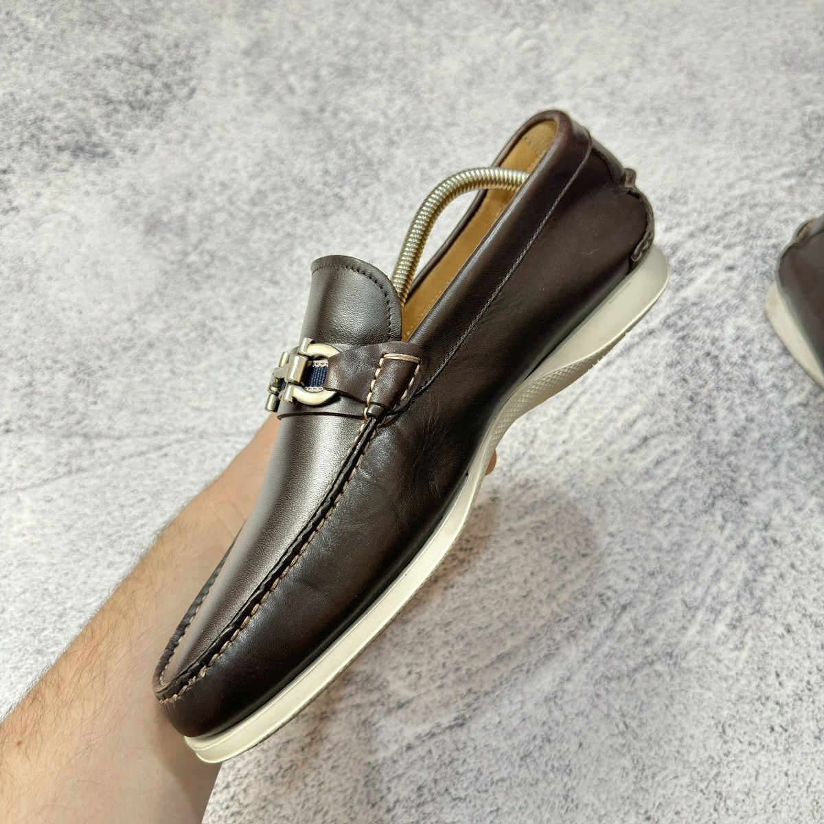Salvatore Ferragamo Salvatore Ferragamo Mens Loafers US10 UK9 EU43 28cm Size US 10 / EU 43 - 7 Thumbnail