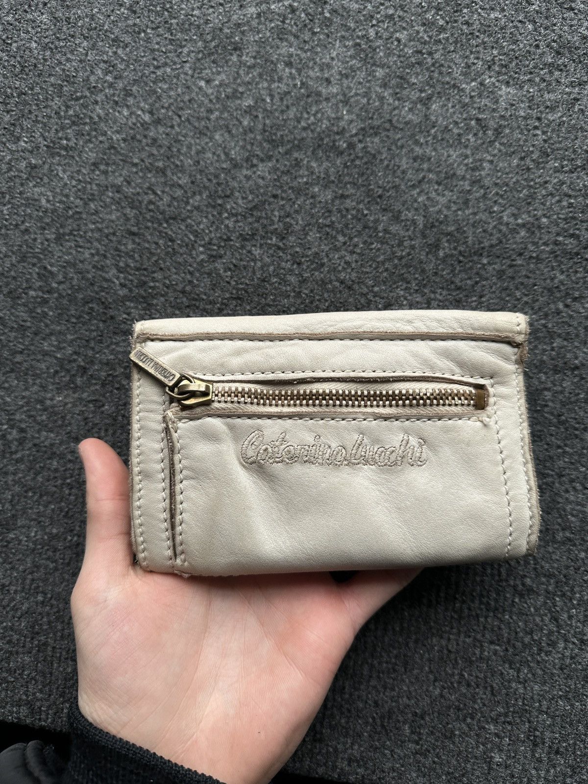 Other 🚨Y2K CATERINA LUCCHI LEATHER Avant-Garde wallet Size ONE SIZE - 3 Thumbnail