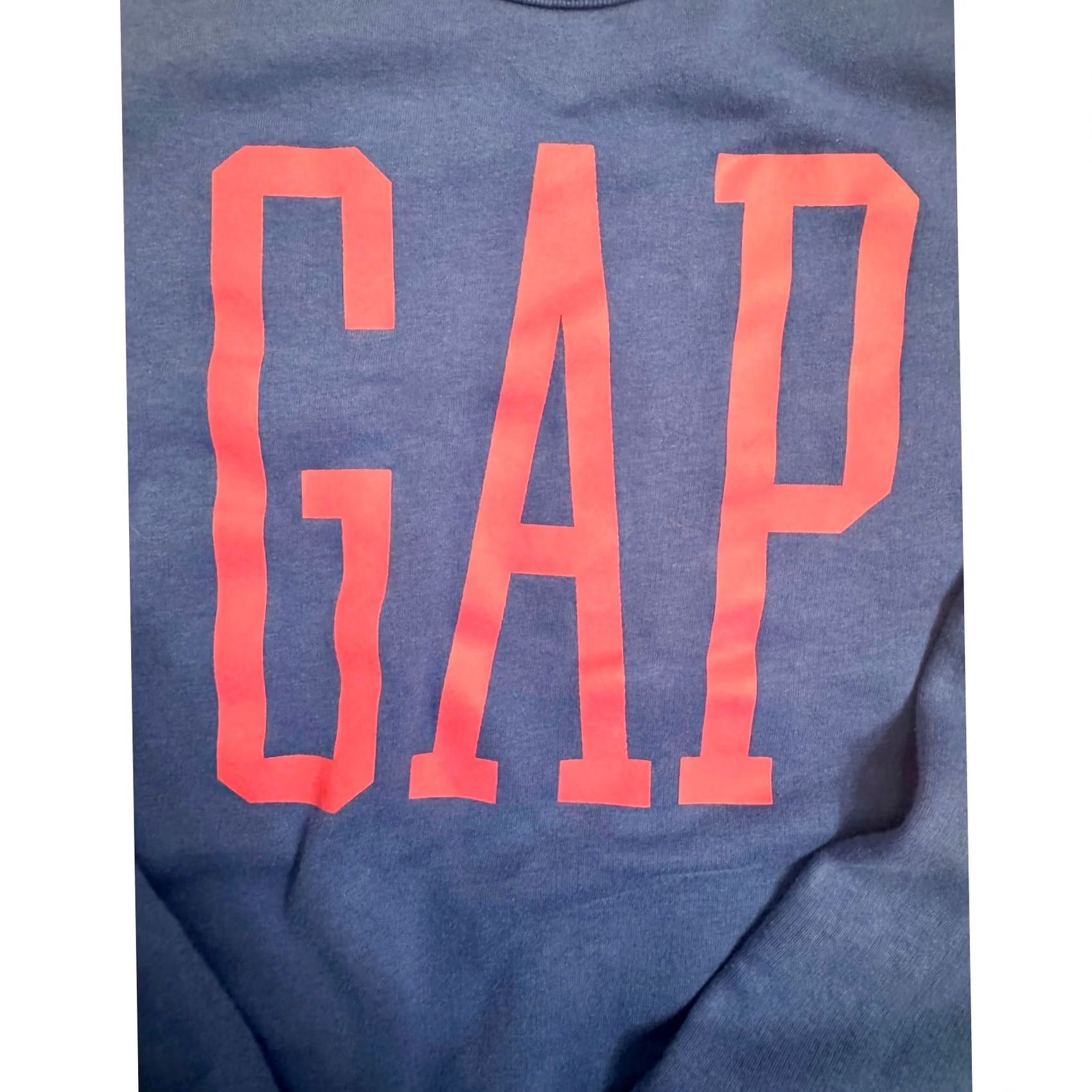 Gap Gap Sweatshirt Blue/Pink Crewneck Pullover Logo Size XS Womens Size XS / US 0-2 / IT 36-38 - 3 Thumbnail