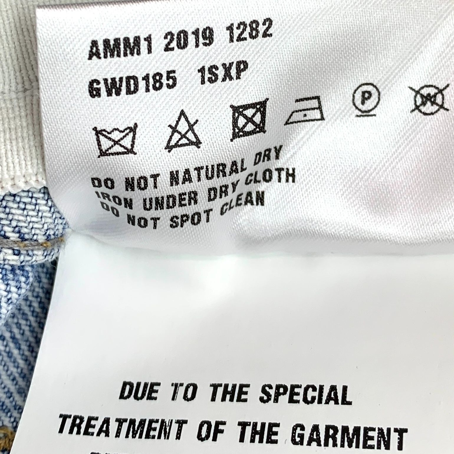 Miu Miu Miu Miu Blue Denim Skirt With Frayed Hem & Logo Pocket Size Size 25" / US 0 / IT 36 - 3 Thumbnail