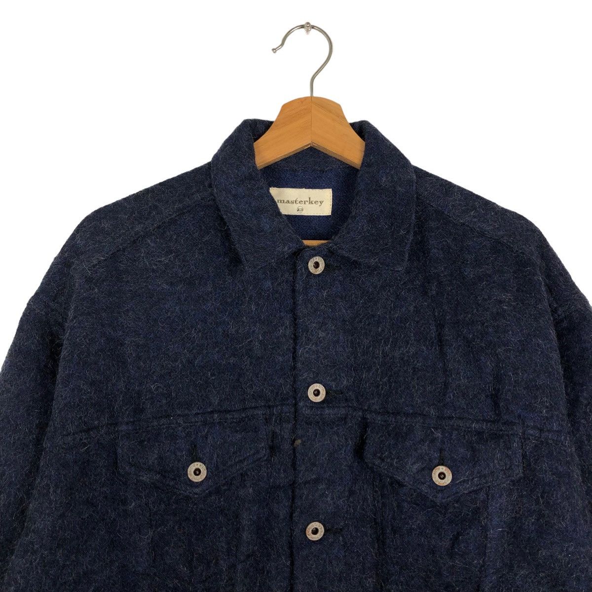 Japanese Brand 🔥MOHAIR JACKET MASTERKEY JAPAN INSPIRE RICK OWENS Size US M / EU 48-50 / 2 - 3 Thumbnail